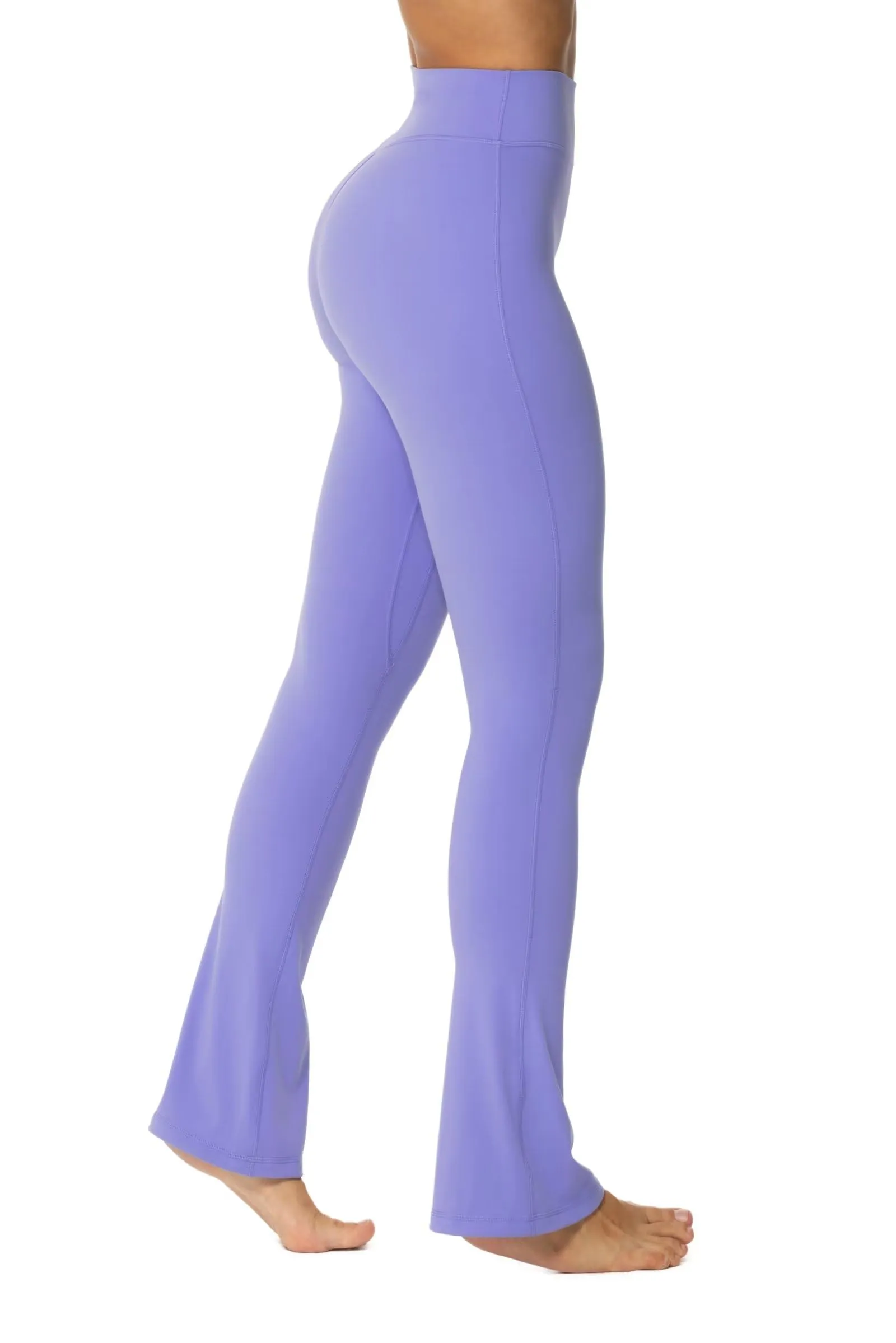 32“High Waist Mini Flared Leggings for Women