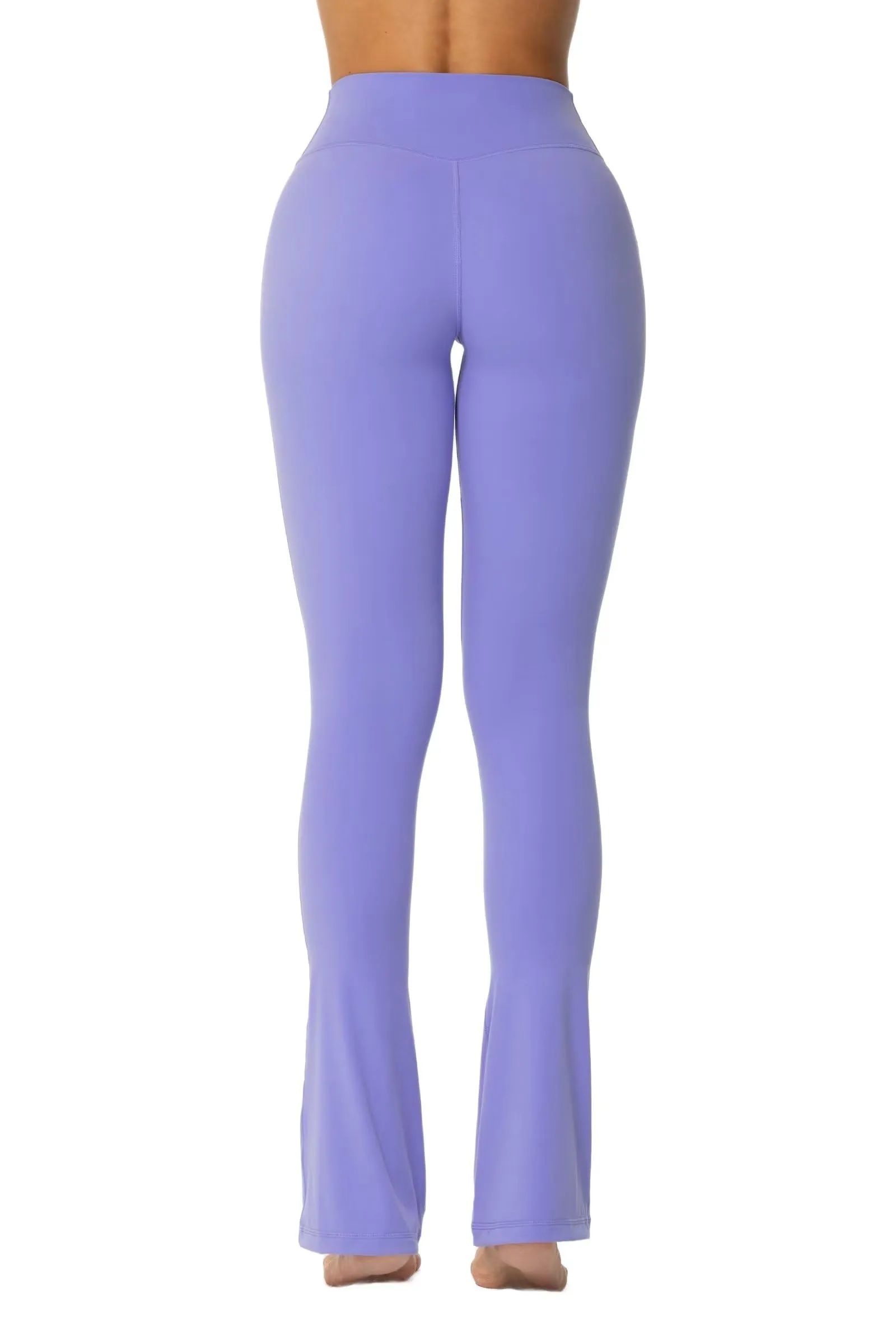 32“High Waist Mini Flared Leggings for Women