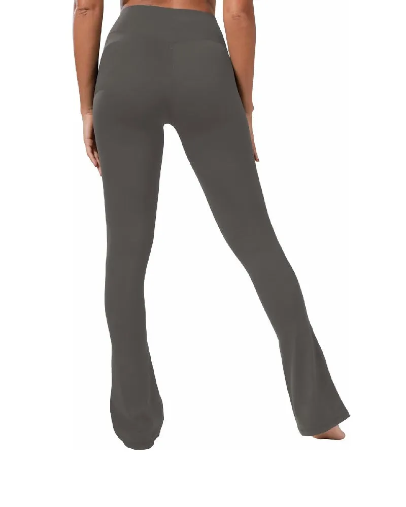 32“High Waist Mini Flared Leggings for Women