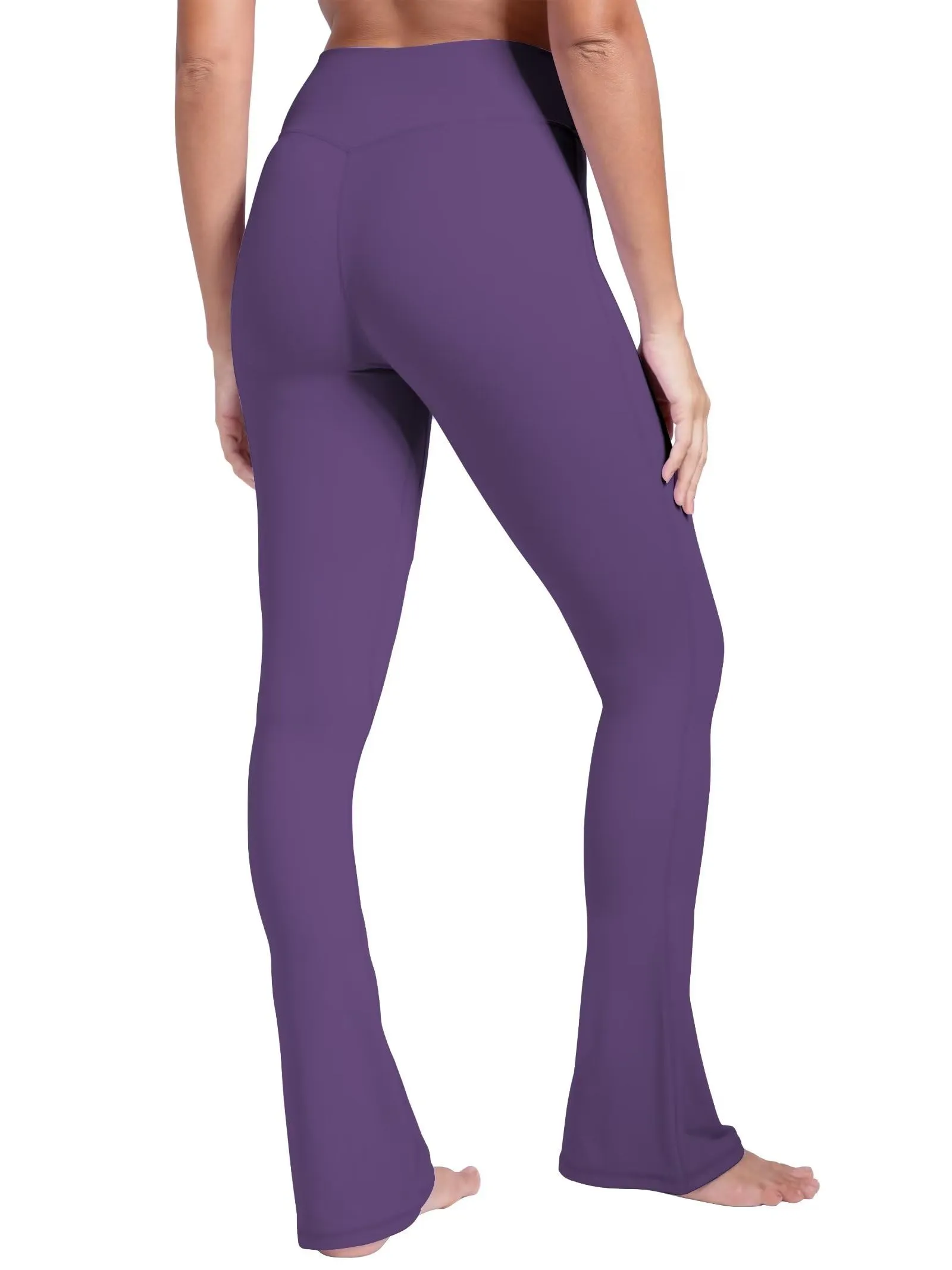 32“High Waist Mini Flared Leggings for Women