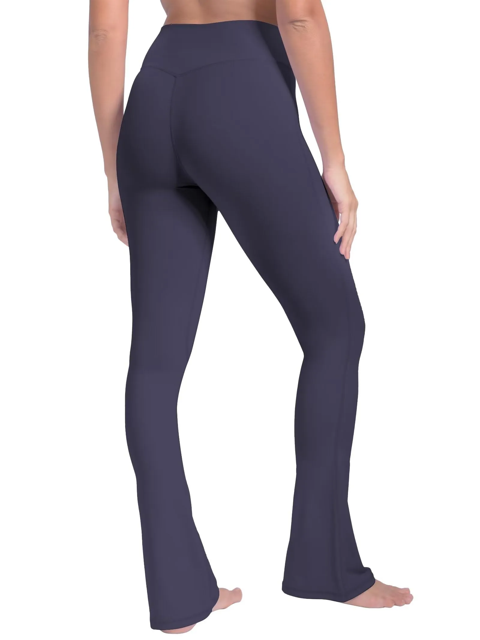 32“High Waist Mini Flared Leggings for Women