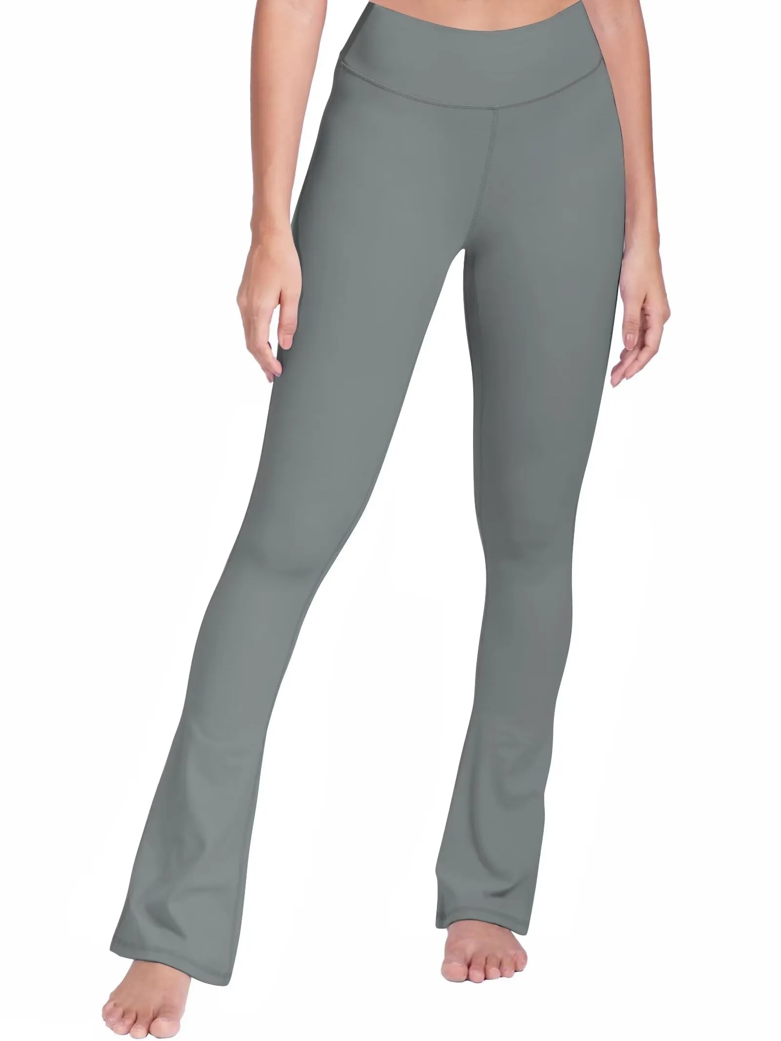 32“High Waist Mini Flared Leggings for Women