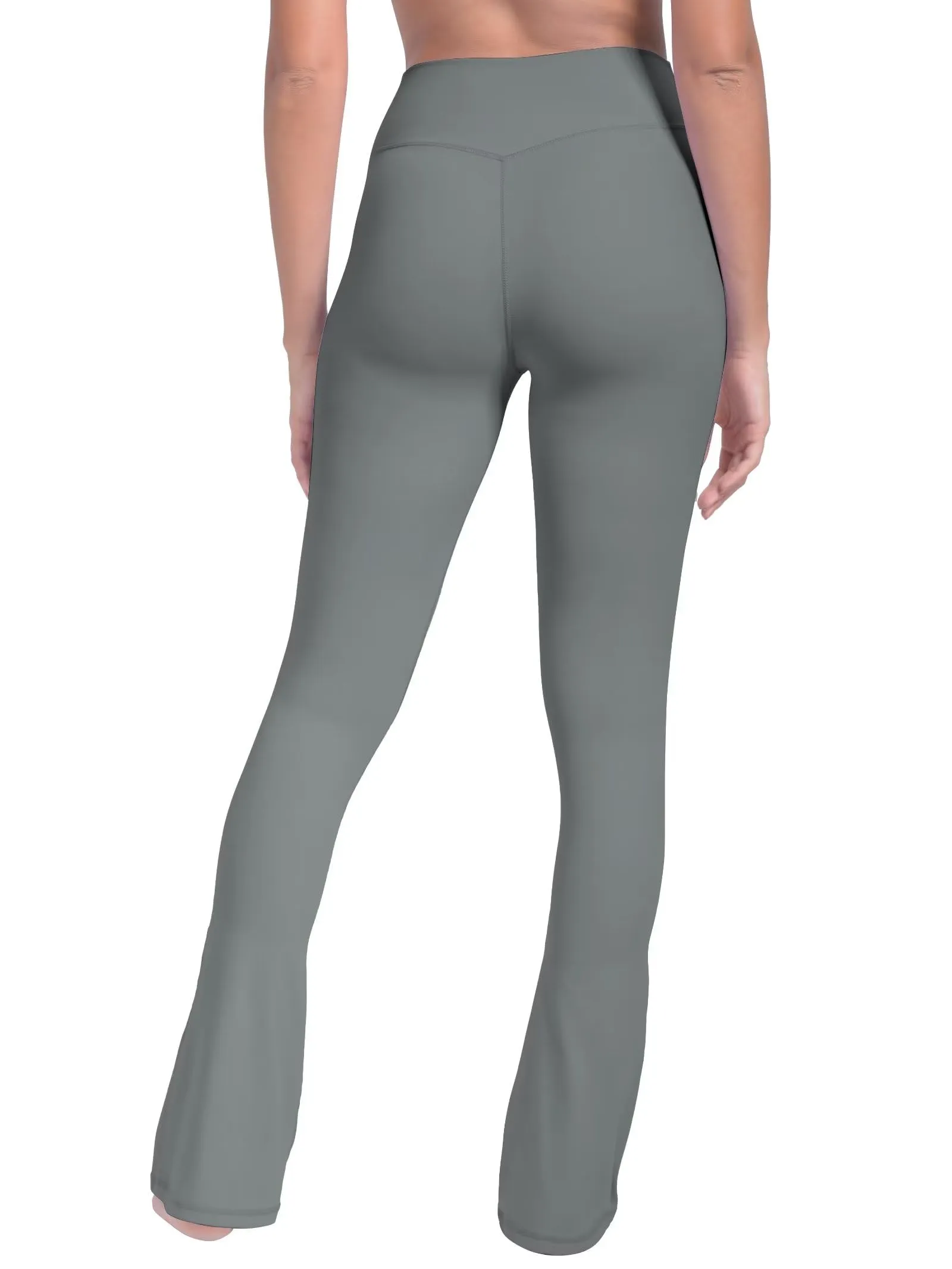 32“High Waist Mini Flared Leggings for Women