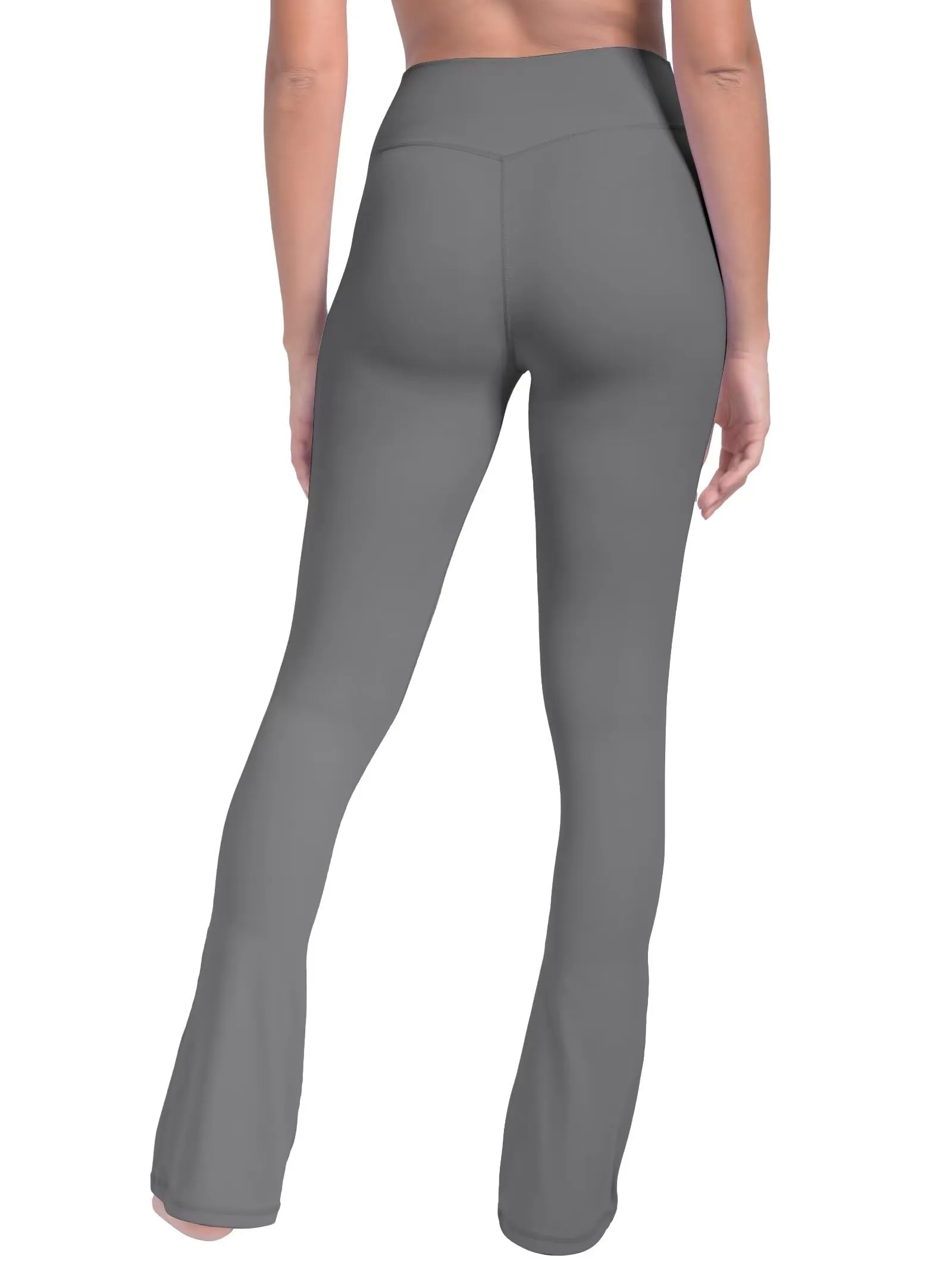 32“High Waist Mini Flared Leggings for Women