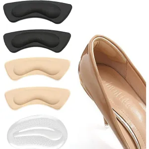 5 Pairs Heel Grips for Ladies Shoes, Heel Grip Liner Self-Adhesive Heel Cushion Pads Foot Care Protector Shoe Insoles Stickers for Women Men