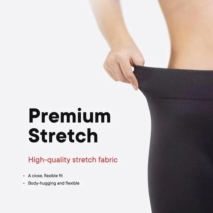 6-Pack: Hot Women’s Fleece Lined Leggings High Waist Soft Stretchy Warm Leggings