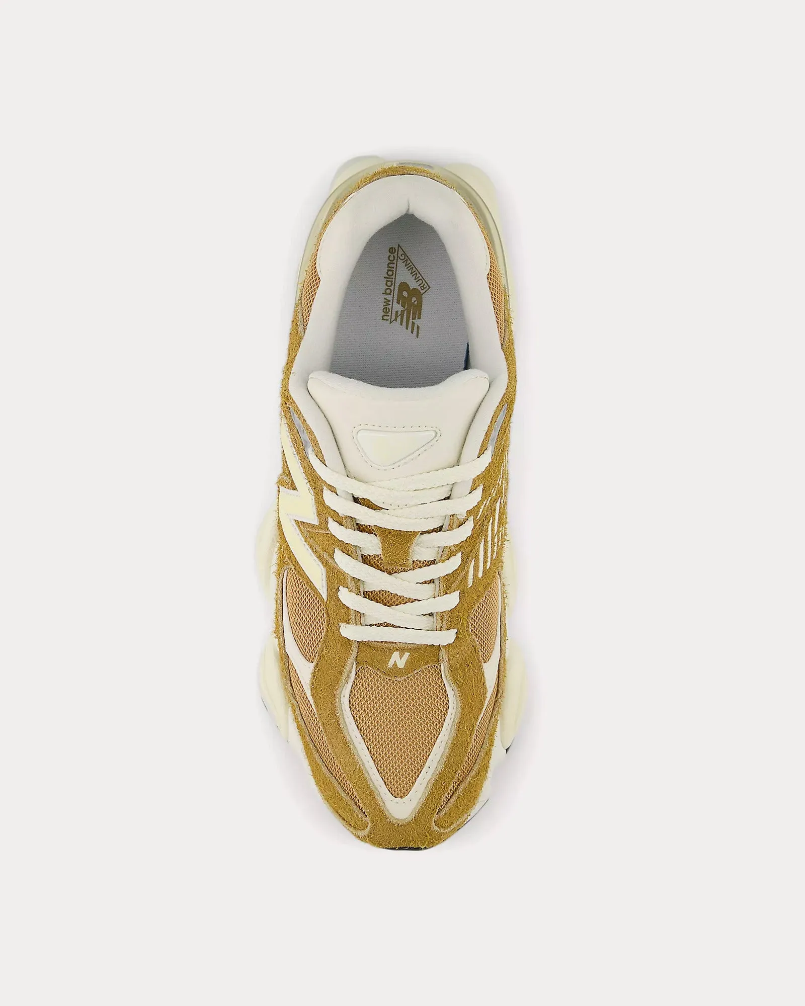 9060 Great Plains / Calcium/ Linen Low Top Sneakers