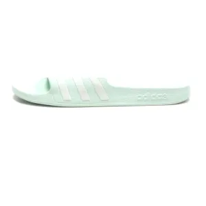 Adidas Adilette Aqua Sliders Rubber Green Colour For Men