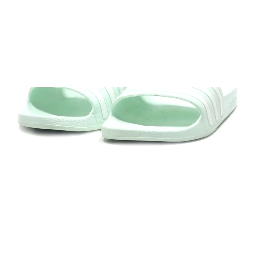 Adidas Adilette Aqua Sliders Rubber Green Colour For Men