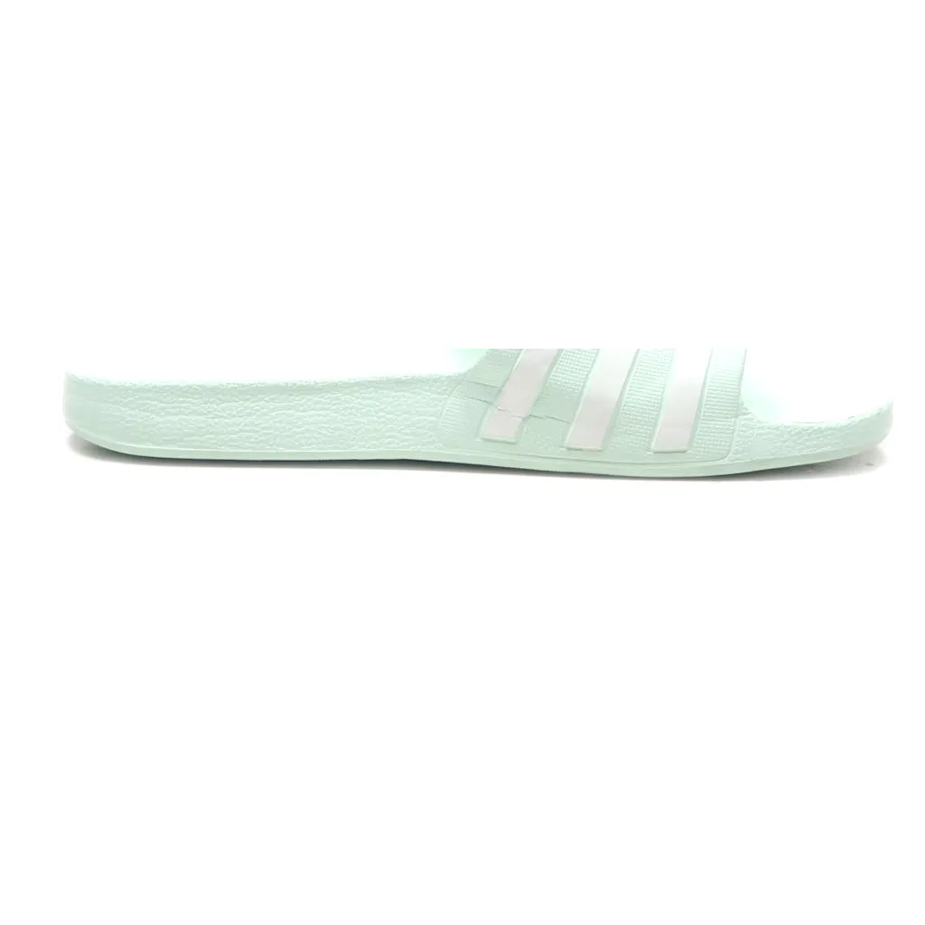 Adidas Adilette Aqua Sliders Rubber Green Colour For Men