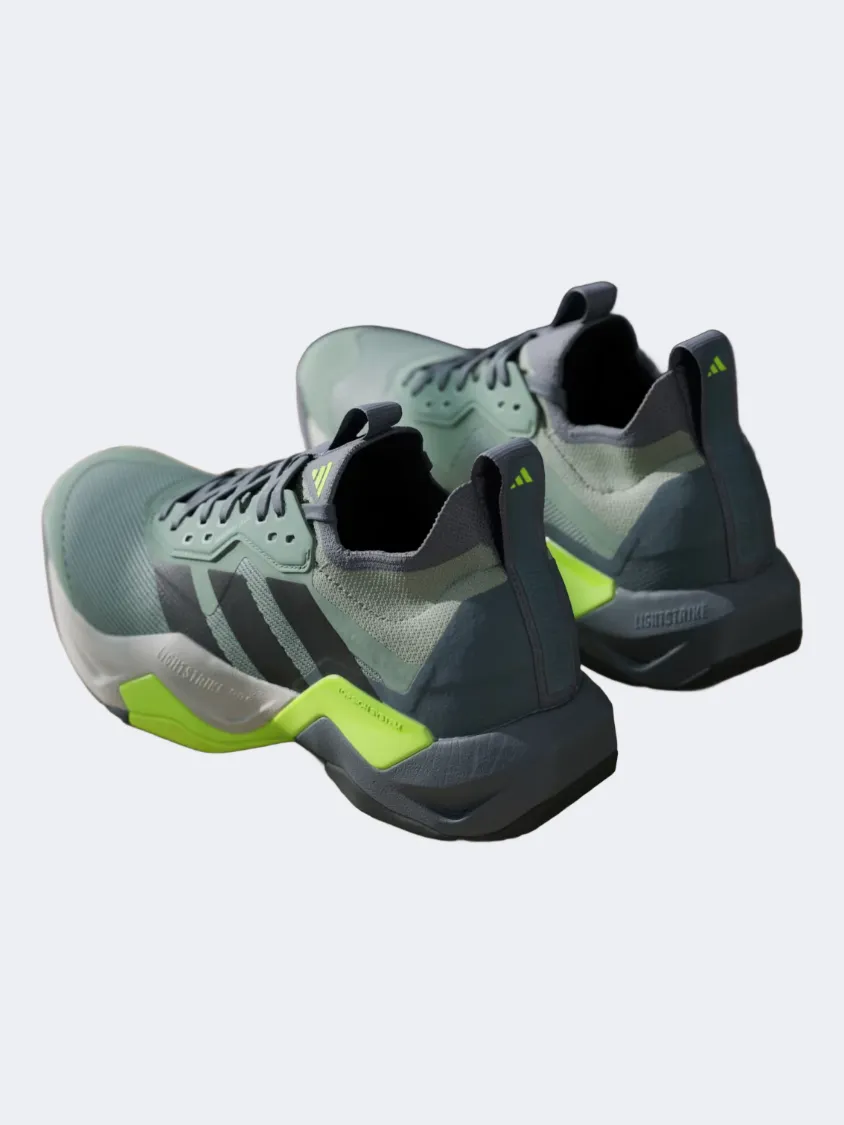 Adidas Rapidmove Adv 2 Men Training Shoes Silver Green/Black