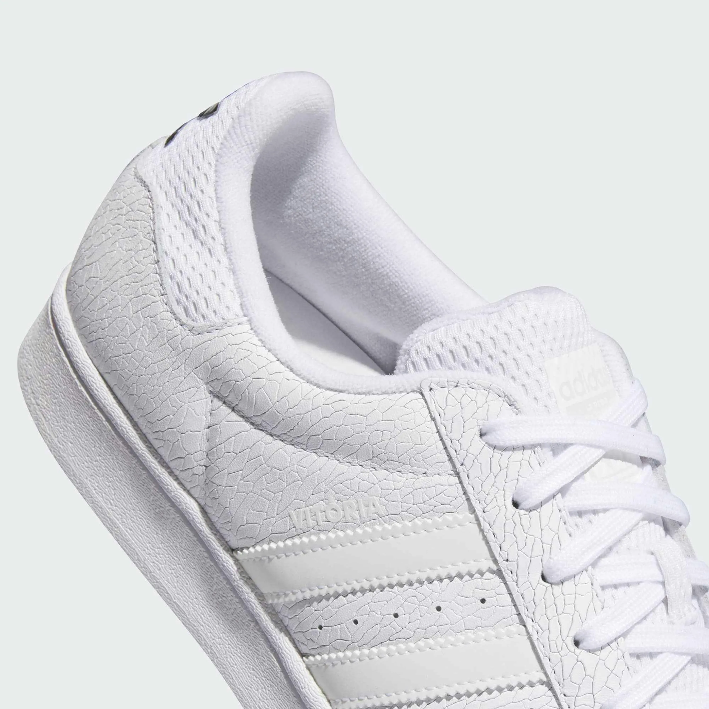 ADIDAS X VITORIA MENDONCA SUPERSTAR ADV CORE WHITE / WHITE REFLECTIVE