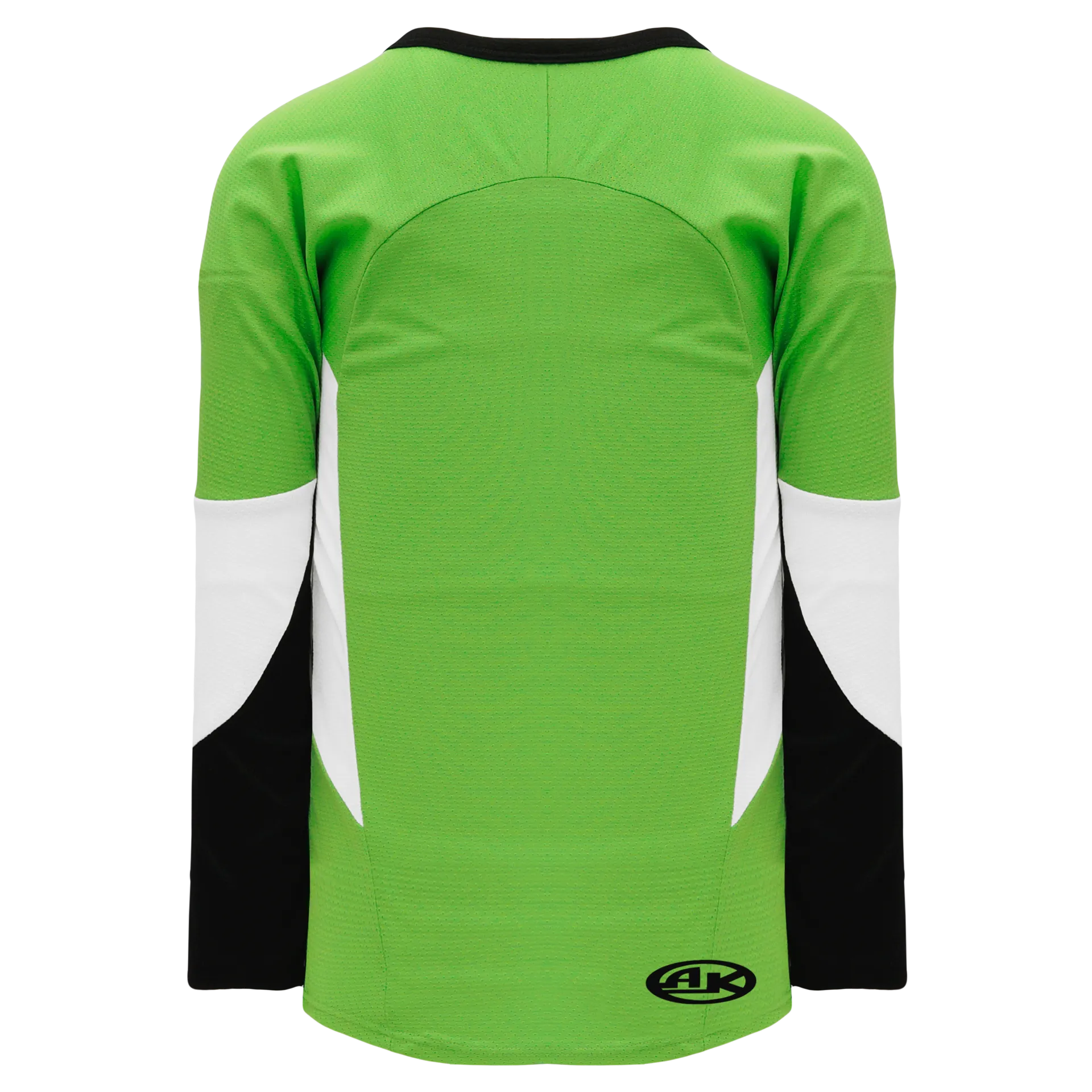 Athletic Knit (AK) H6600A-107 Adult Lime Green/Black/White League Hockey Jersey