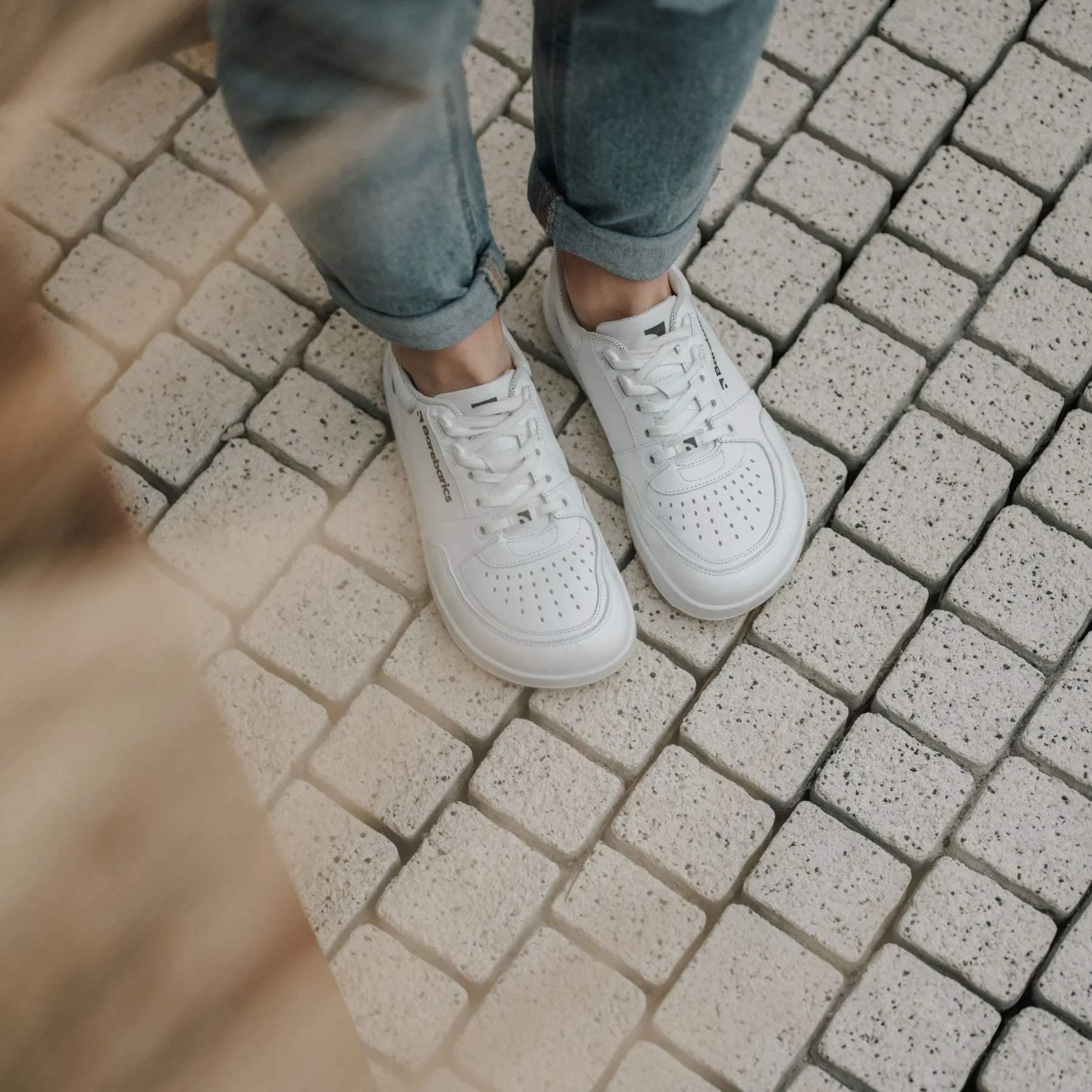 Barefoot Sneakers Barebarics Wave - All White CLEARANCE