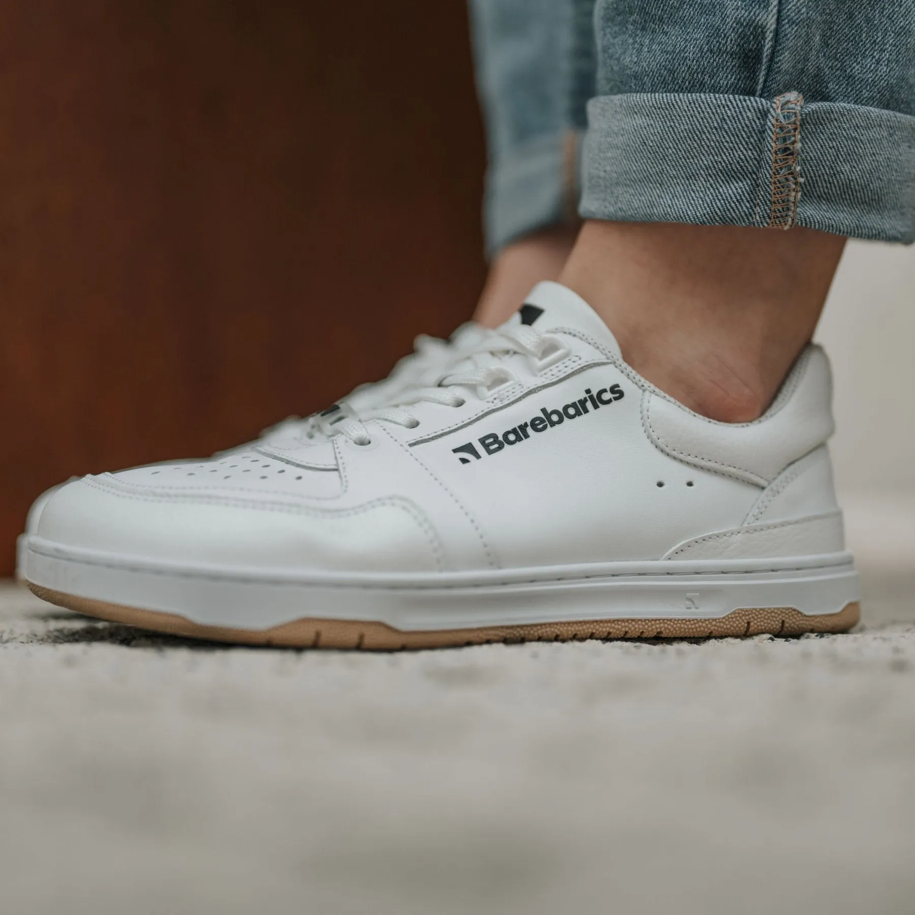Barefoot Sneakers Barebarics Wave - All White CLEARANCE