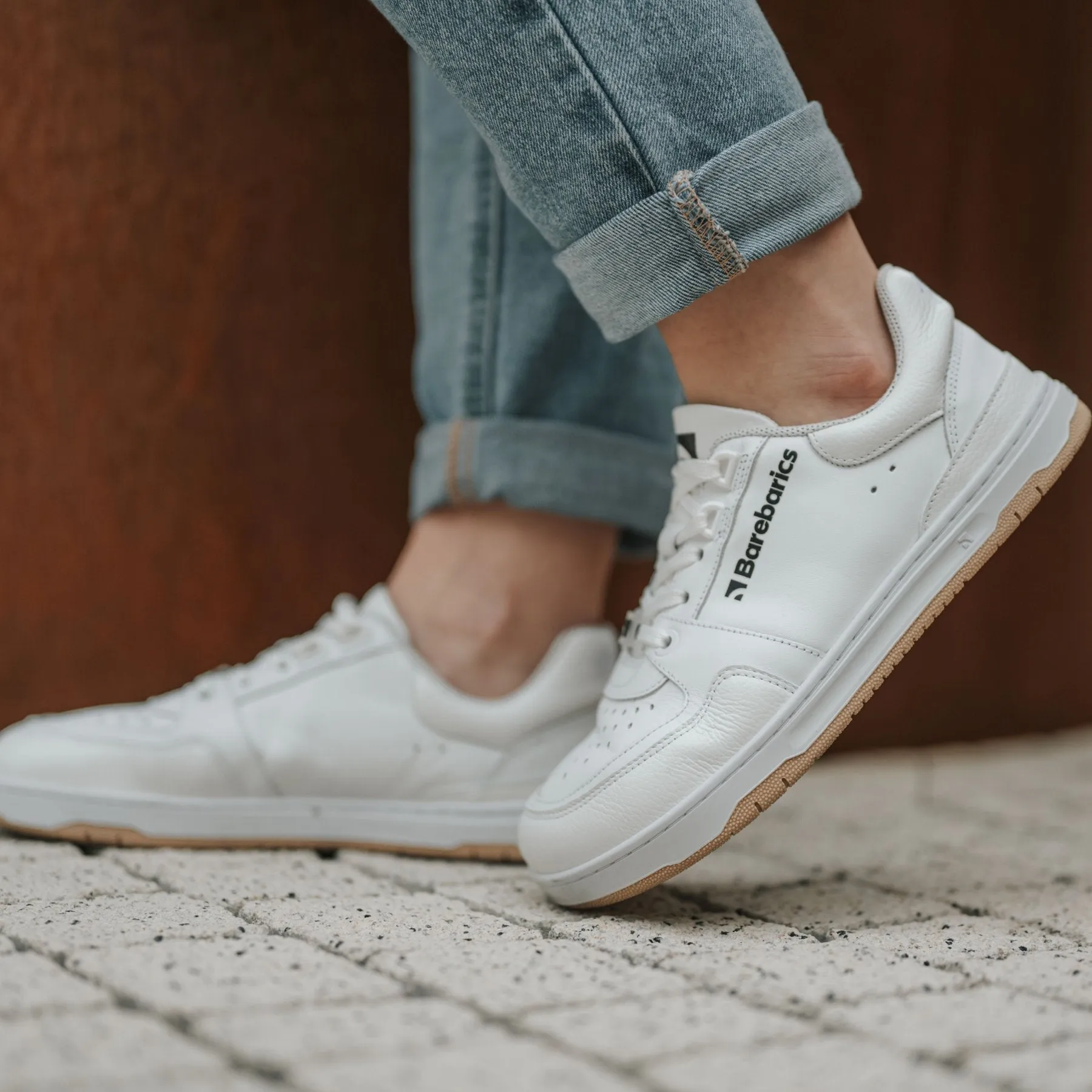 Barefoot Sneakers Barebarics Wave - All White CLEARANCE
