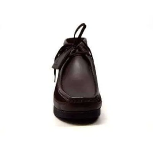 British Walkers New Castle Wallabee Boots Men's Brown Leather and Suede