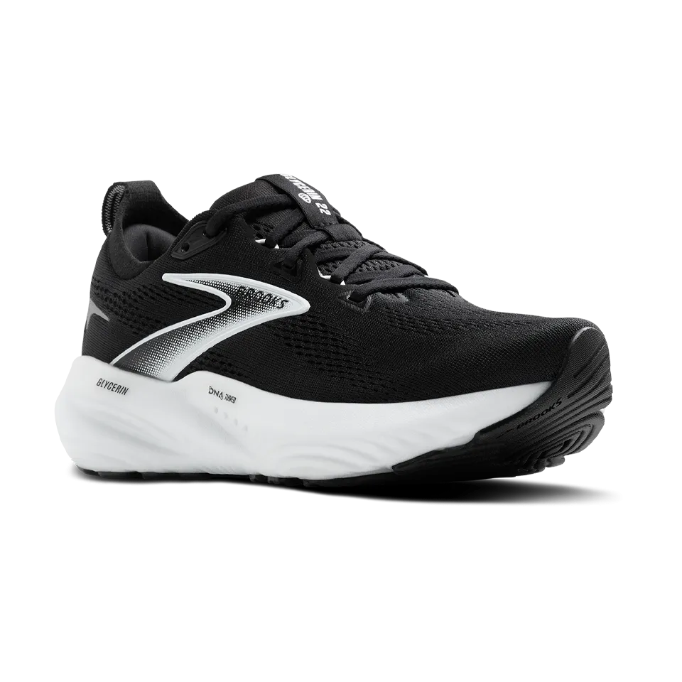 Brooks Women's Glycerin 22 B Width Black/Grey/White