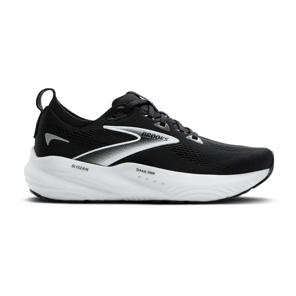Brooks Women's Glycerin 22 B Width Black/Grey/White