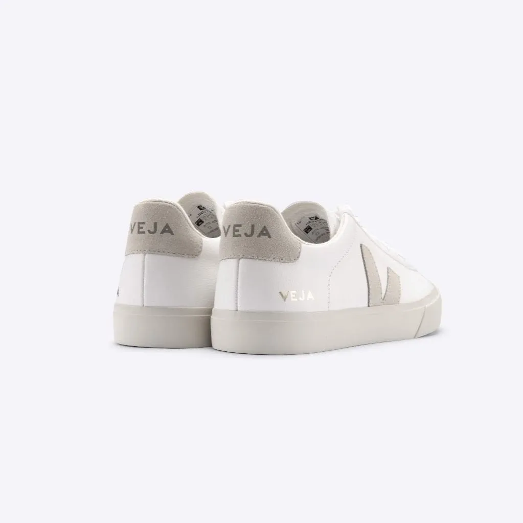 CAMPO CHROMEFREE WHIITE NATURAL-SUEDE