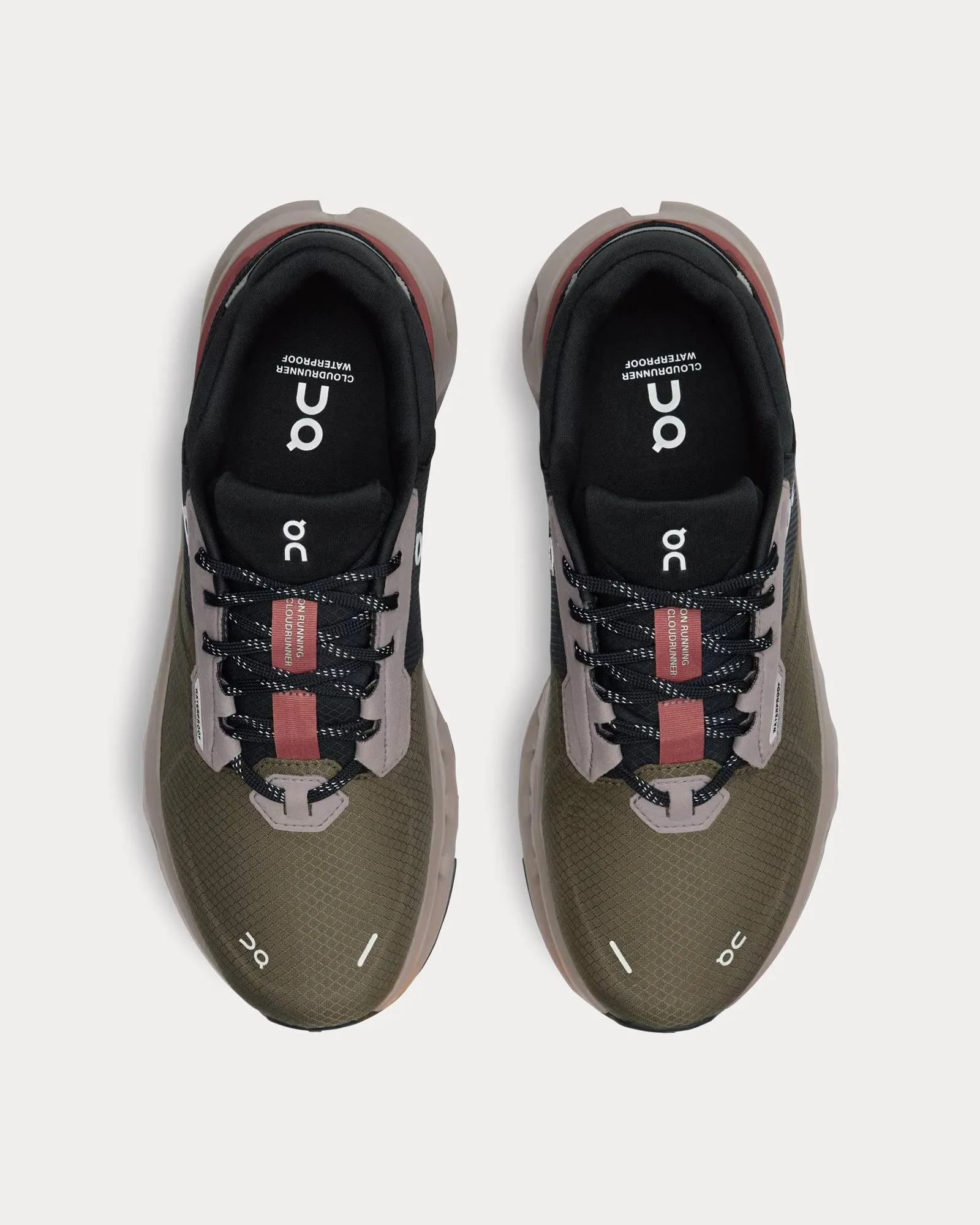 Cloudrunner 2 Waterproof Olive / Mahogany Running Shoes