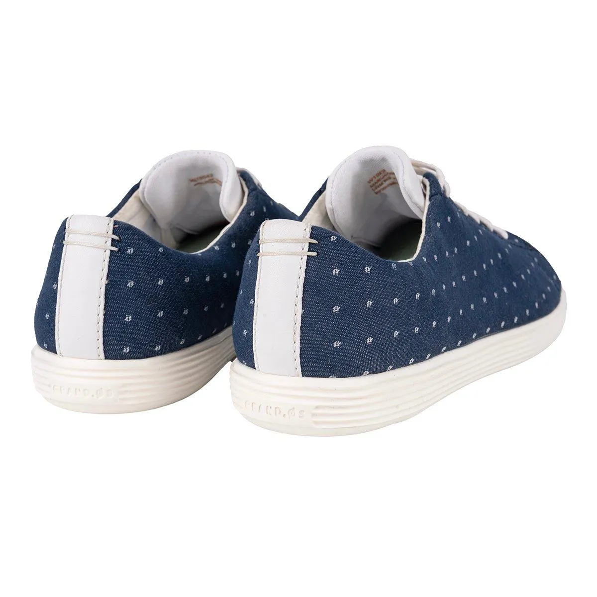 Cole Haan Grand Crosscourt Low-Top Sneakers Fabric Blue Colour For Women