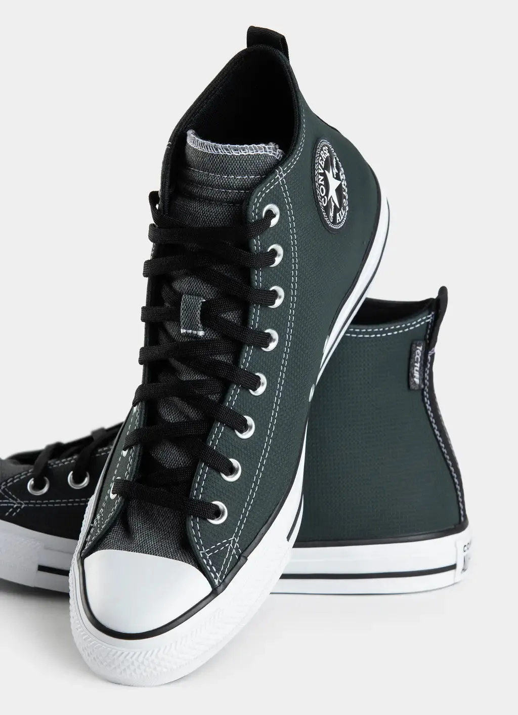 Converse Chuck Taylor Unisex All Star Tec-Tuff Utility High Top - Pines/Black/White (A05569) - PIN - R1L7