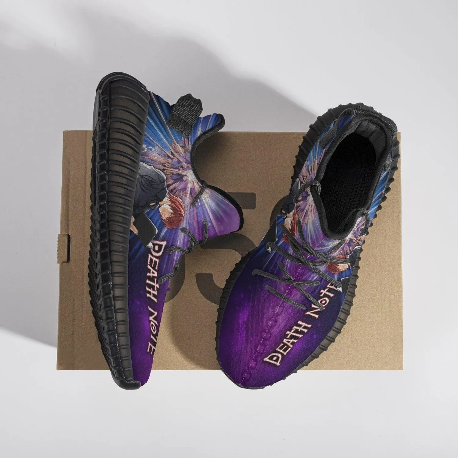 Death Note Light Yagami Purple YZ Anime Shoes
