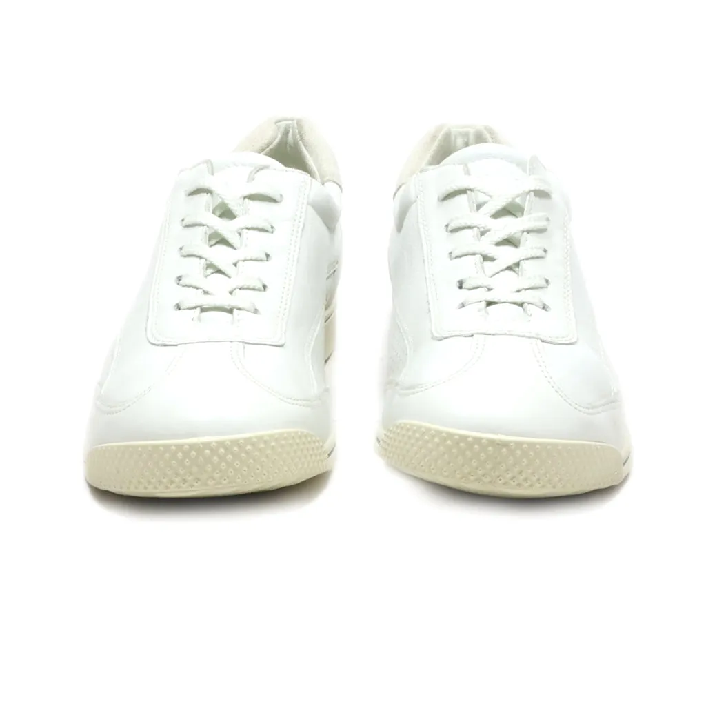 Ecco Flexure Runner Sneakers Leather White Colour For Kids