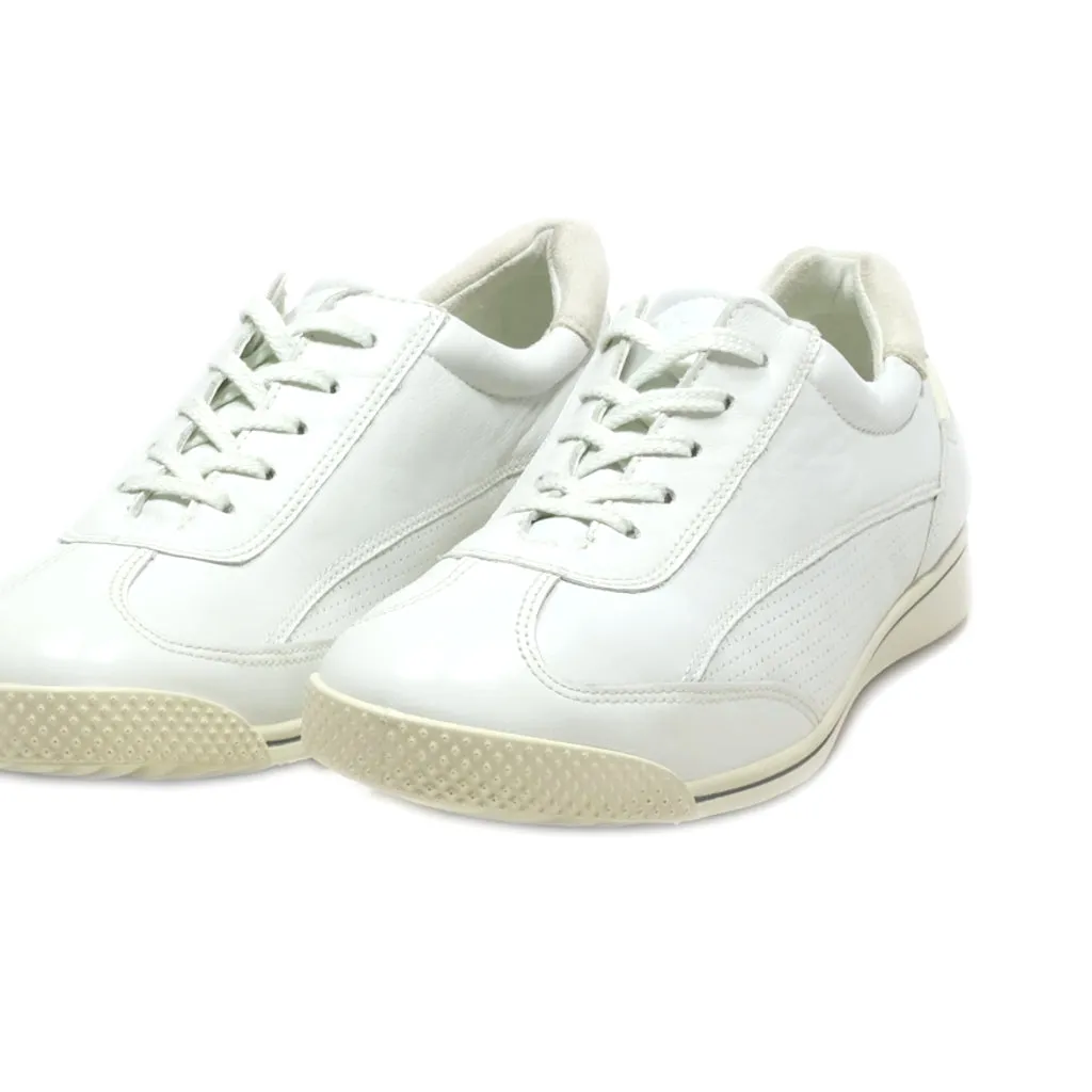 Ecco Flexure Runner Sneakers Leather White Colour For Kids