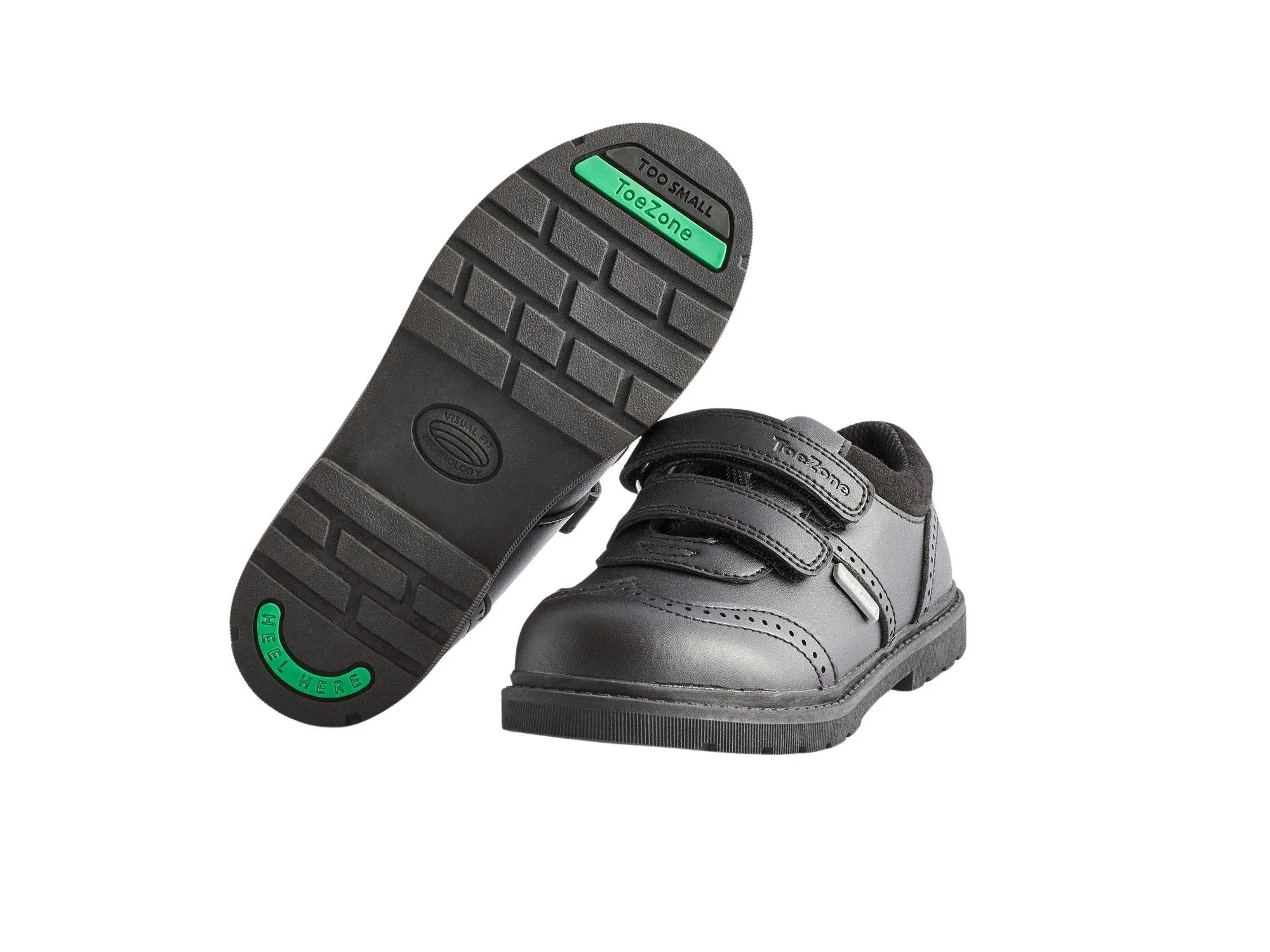 EVAN - Smart Brogue School Shoes