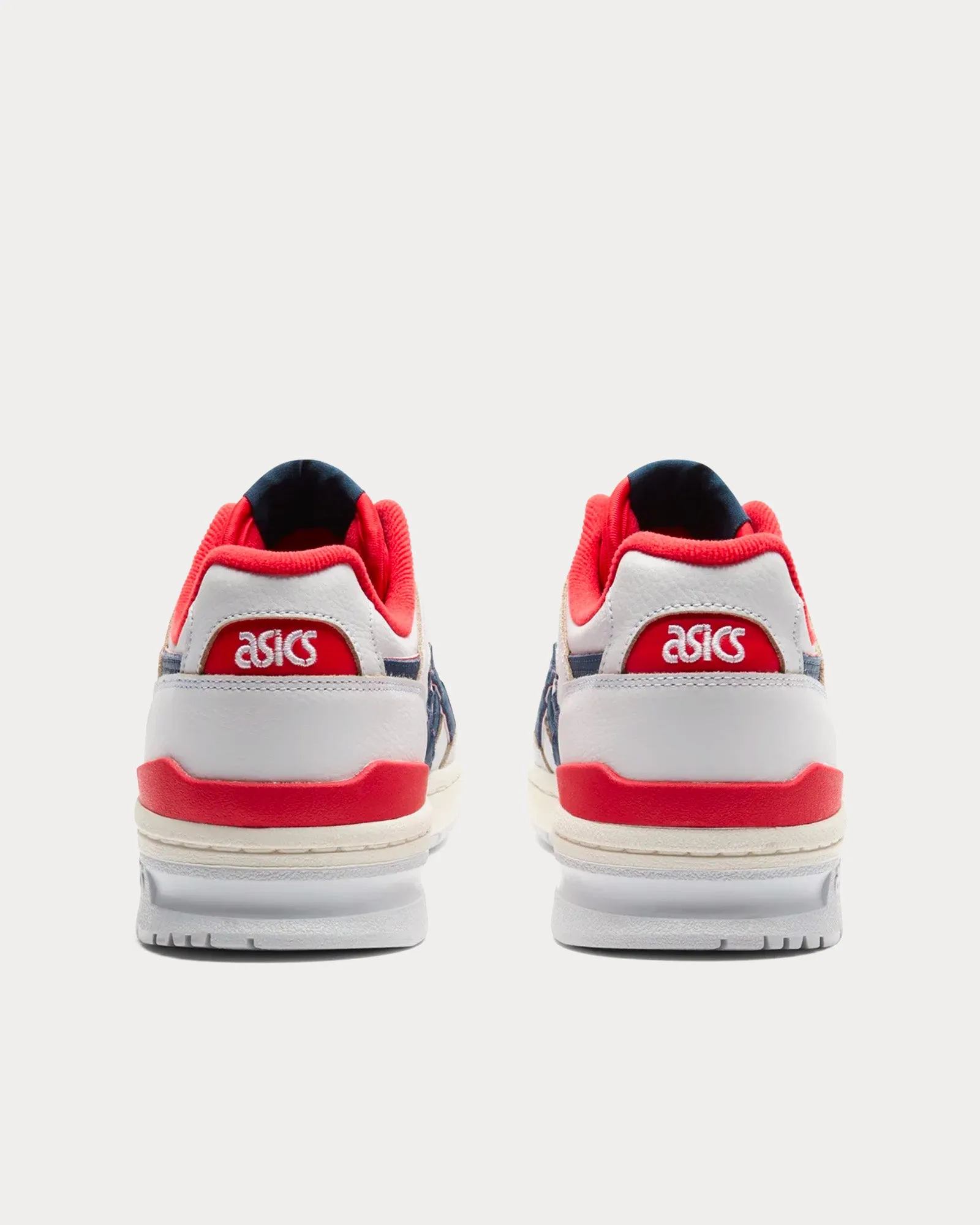 EX89 White / Red / Blue Low Top Sneakers