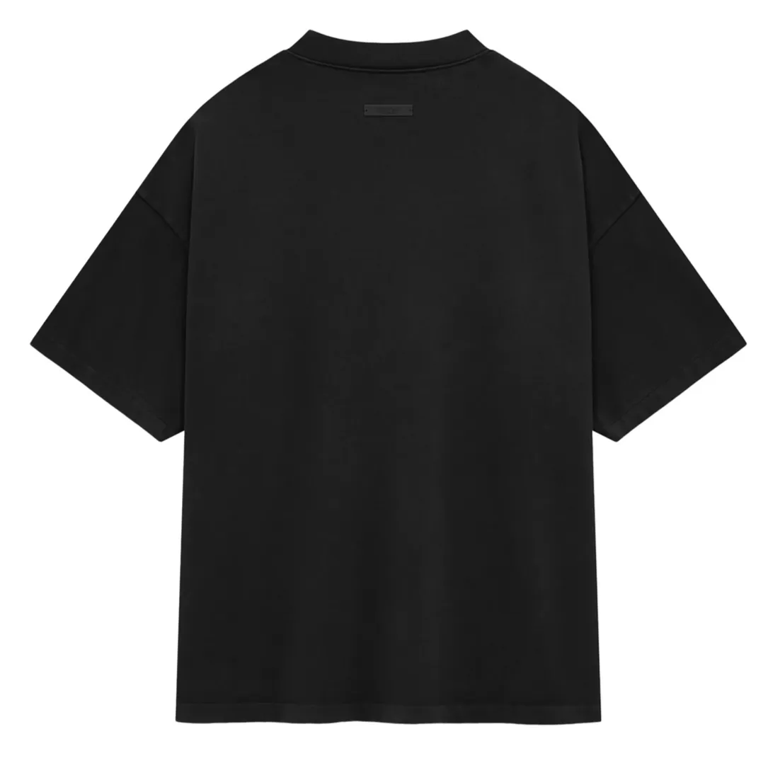 Fear of God Essentials Heavy Crewneck Tee 'Black' (FW24)
