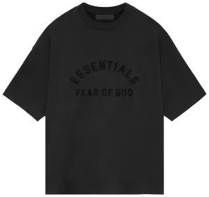 Fear of God Essentials Heavy Jersey Tee 'Black' (SS24)