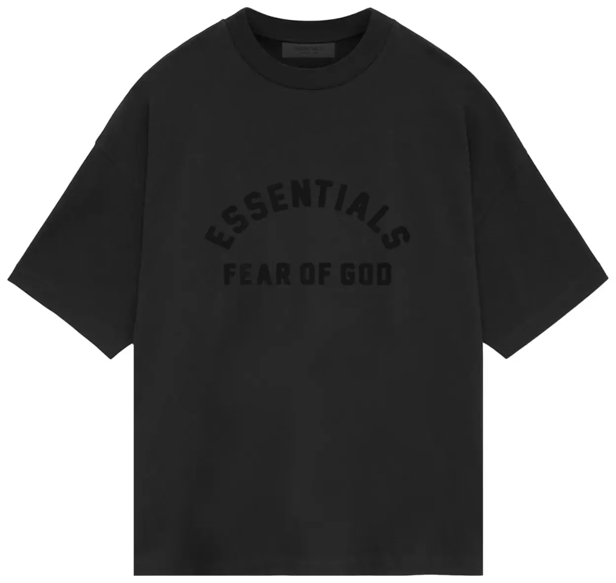 Fear of God Essentials Heavy Jersey Tee 'Black' (SS24)