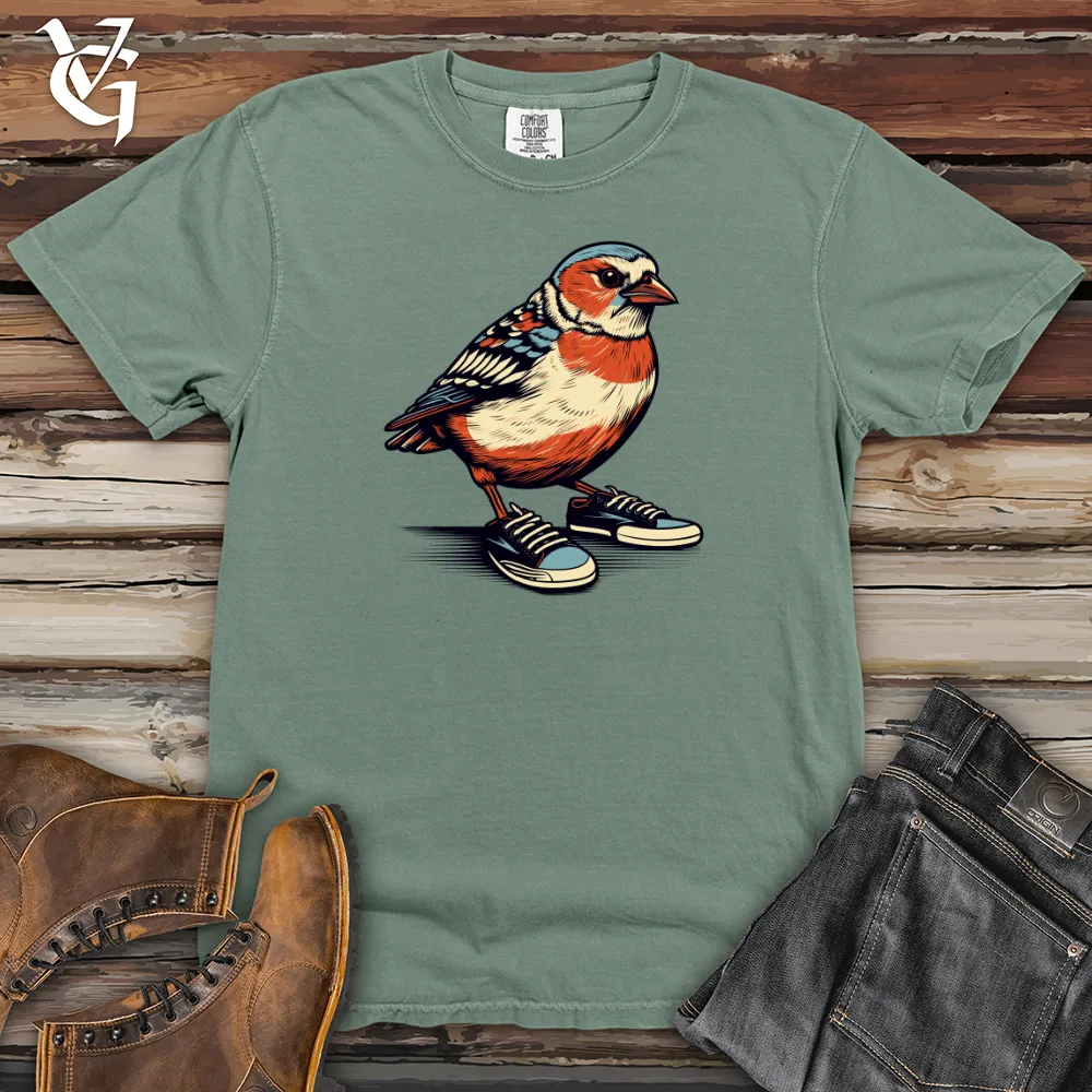 Finch Feathered Sneakers Heavy Cotton Comfort Colors Tee