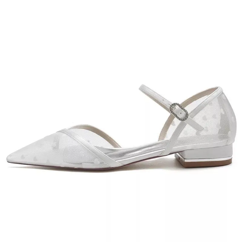 Flat Bridal Shoes