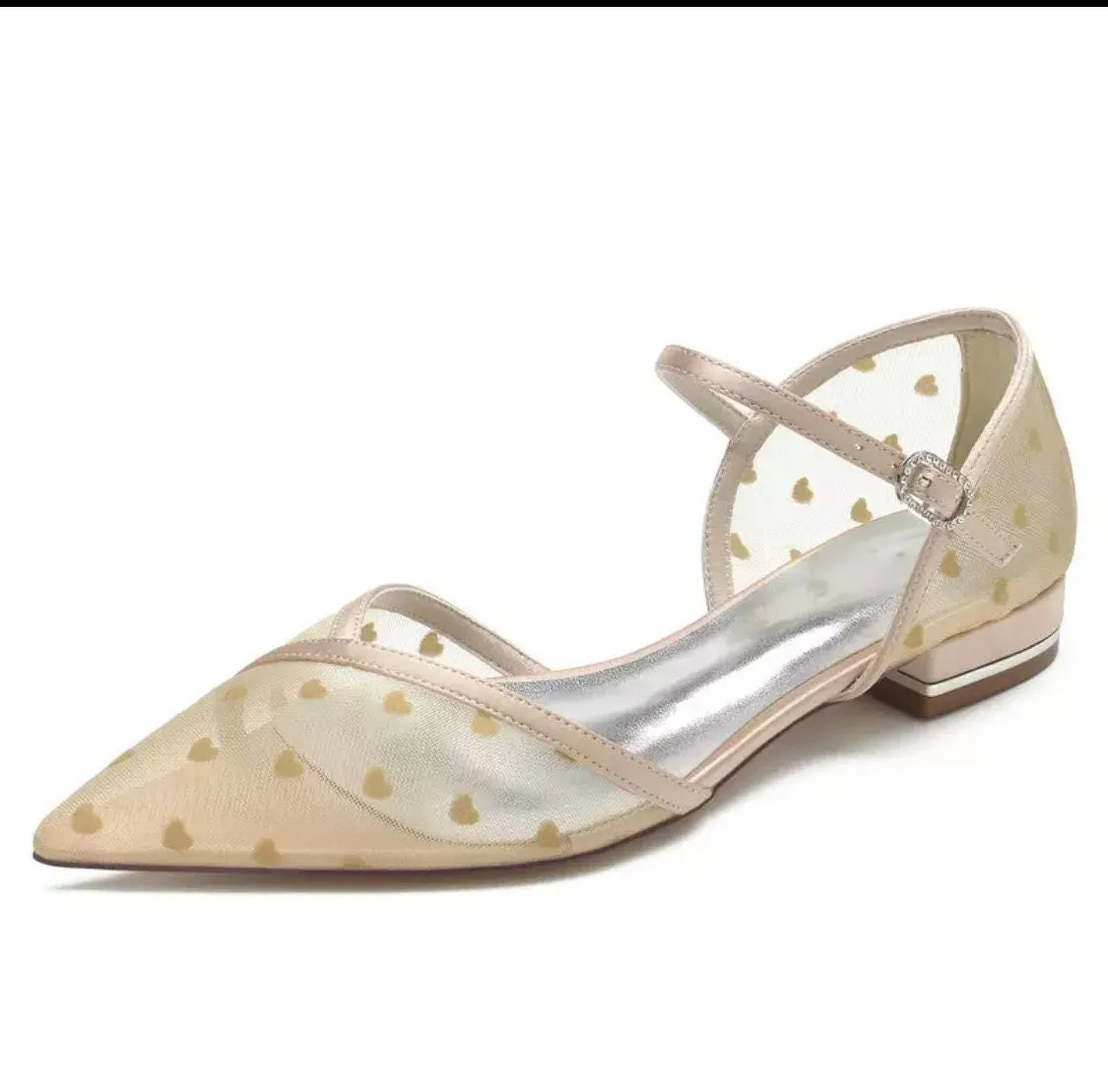 Flat Bridal Shoes
