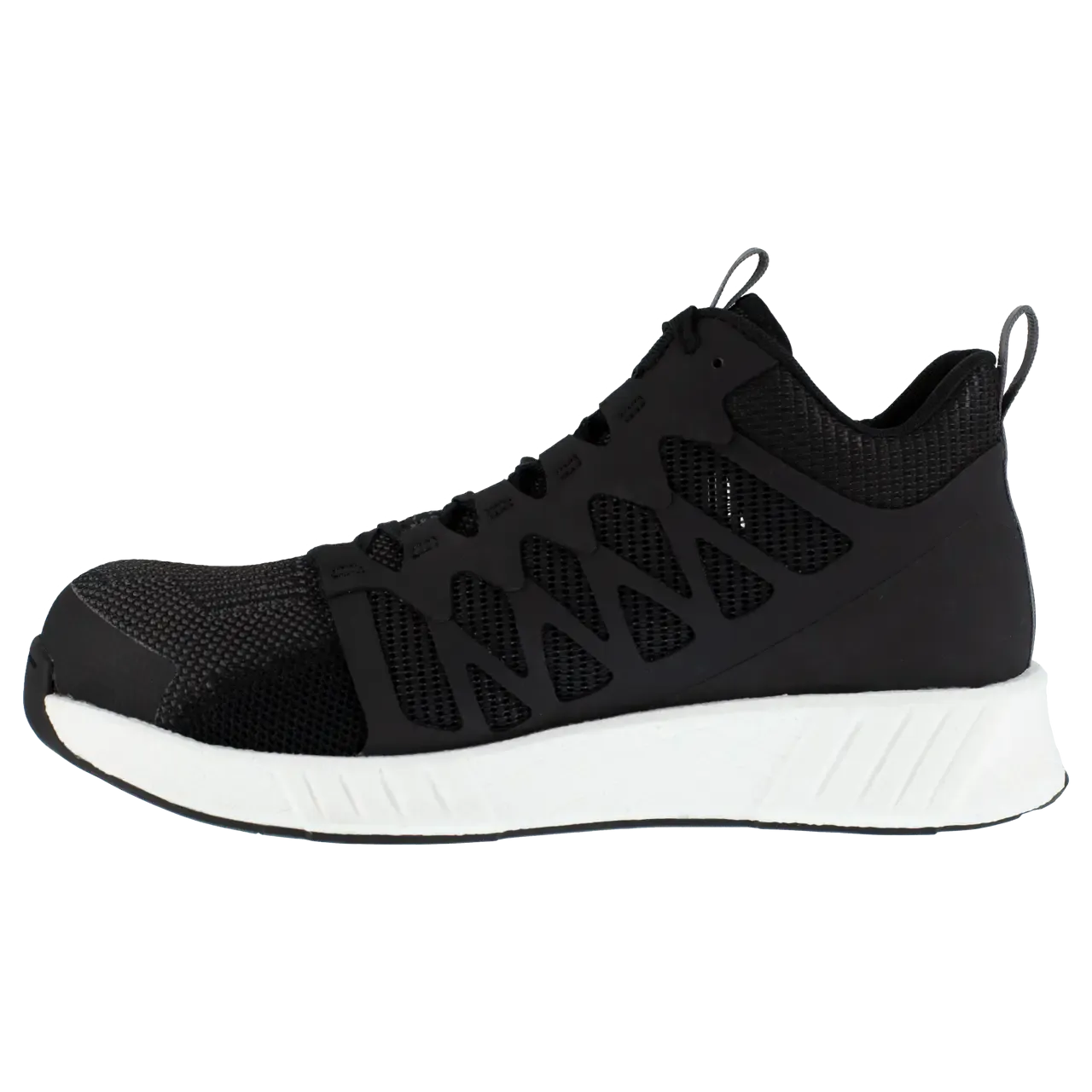 Fusion Flexweave™ Composite-Toe Athletic Mid Cut Work Shoe Black