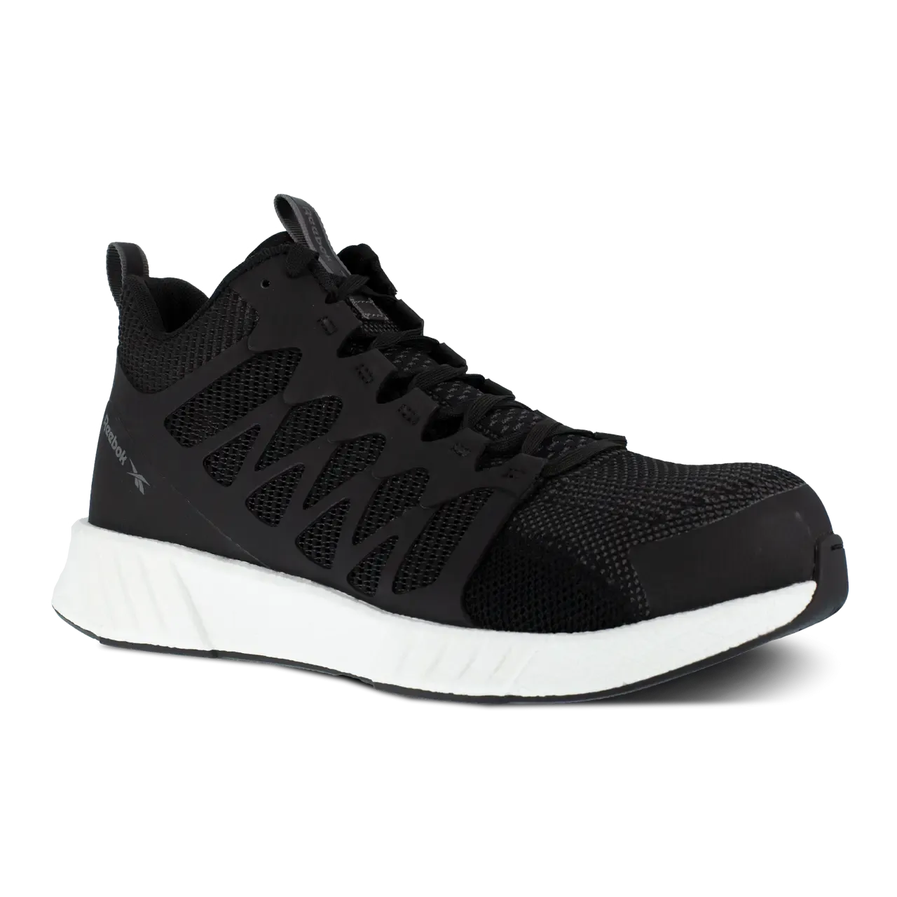 Fusion Flexweave™ Composite-Toe Athletic Mid Cut Work Shoe Black