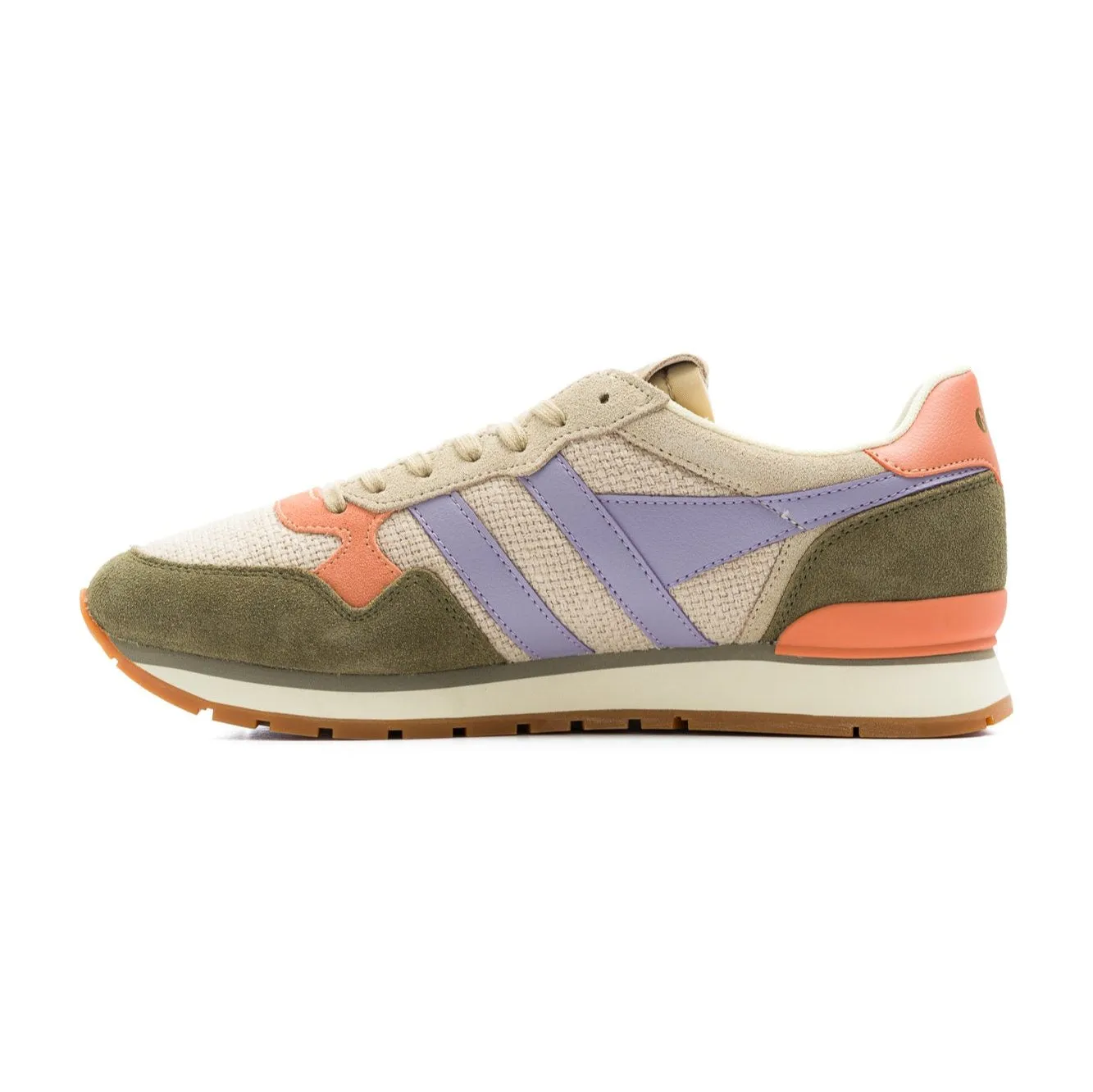 Gola Colorado Women's Shoes - Bone/Khaki/Lavender