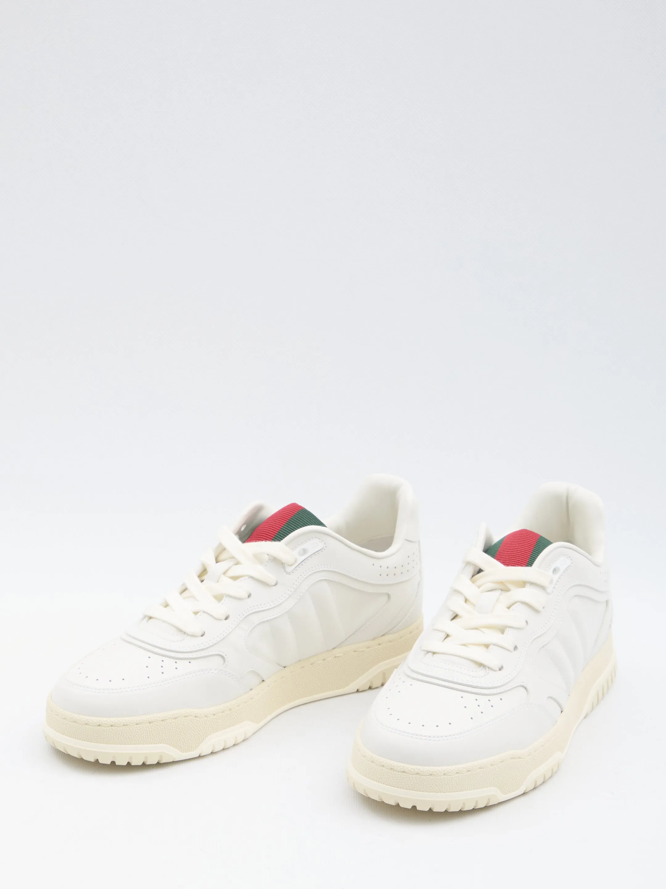 Gucci Re-web Sneakers In White