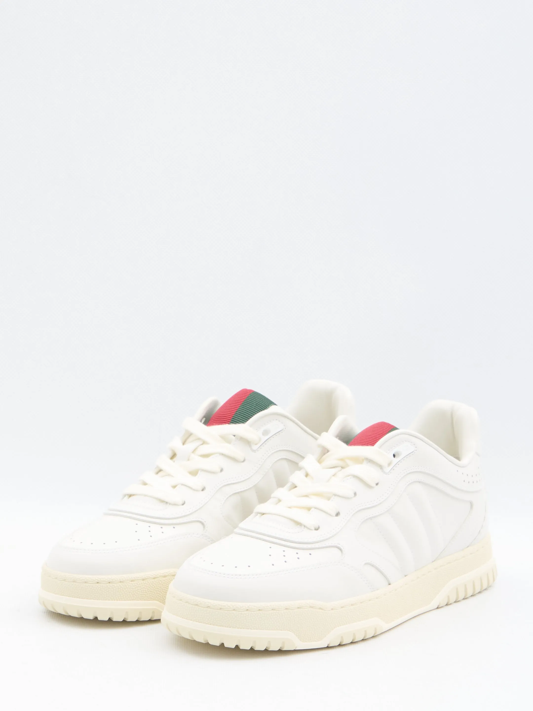 Gucci Re-web Sneakers In White