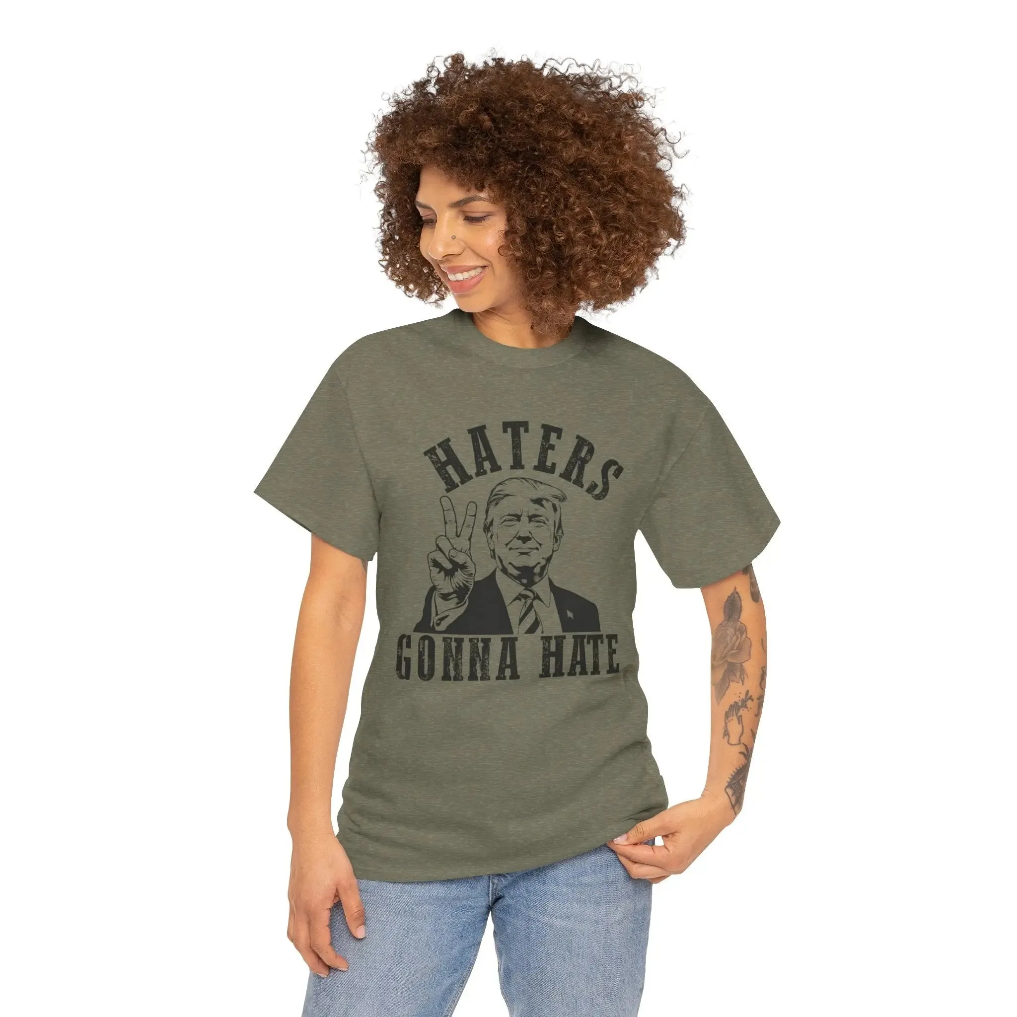 Haters Gonna Hate Unisex Cotton T-shirt