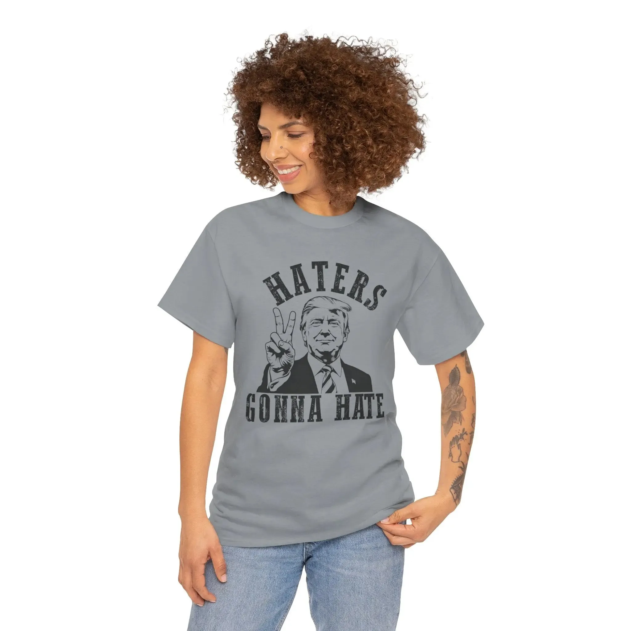 Haters Gonna Hate Unisex Cotton T-shirt