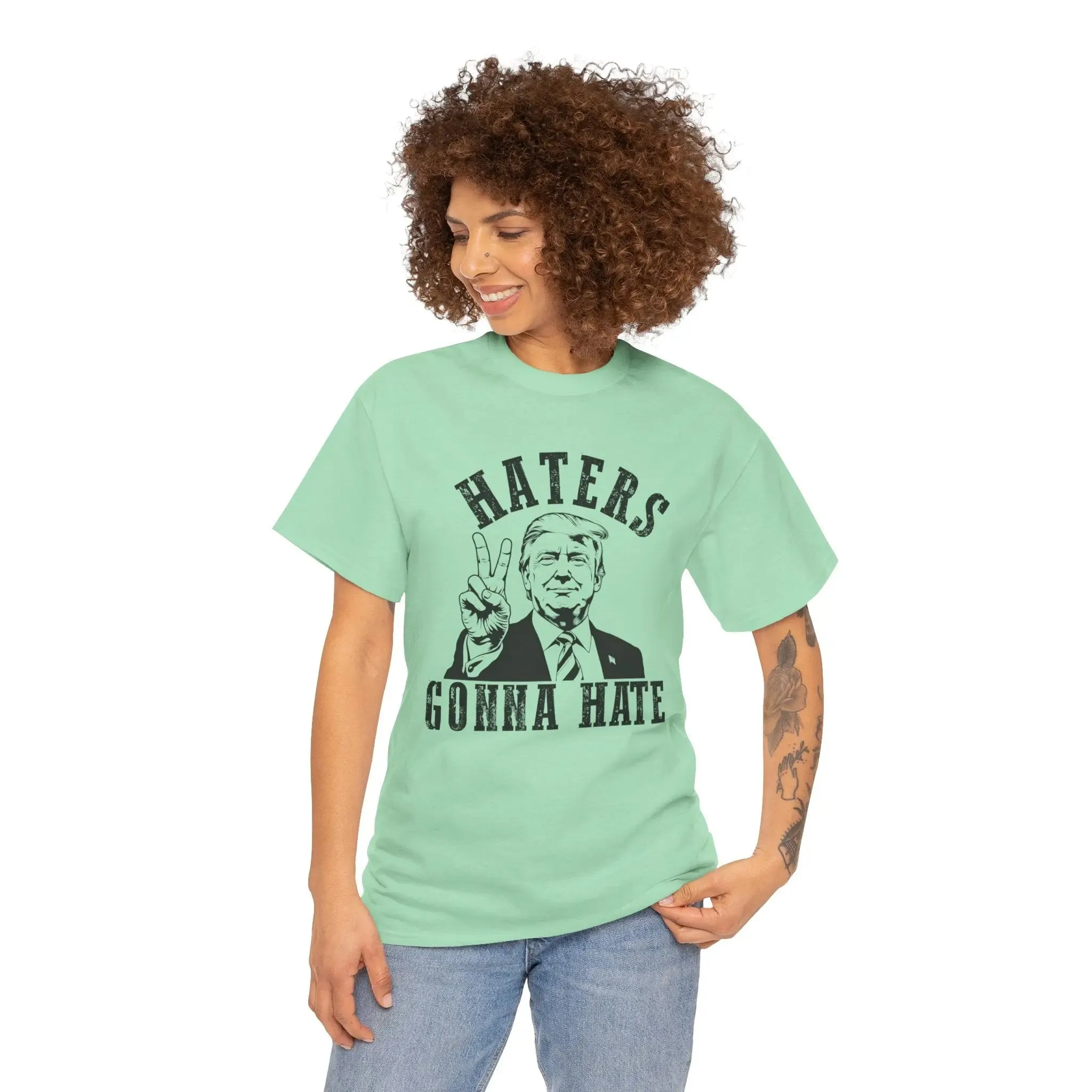 Haters Gonna Hate Unisex Cotton T-shirt