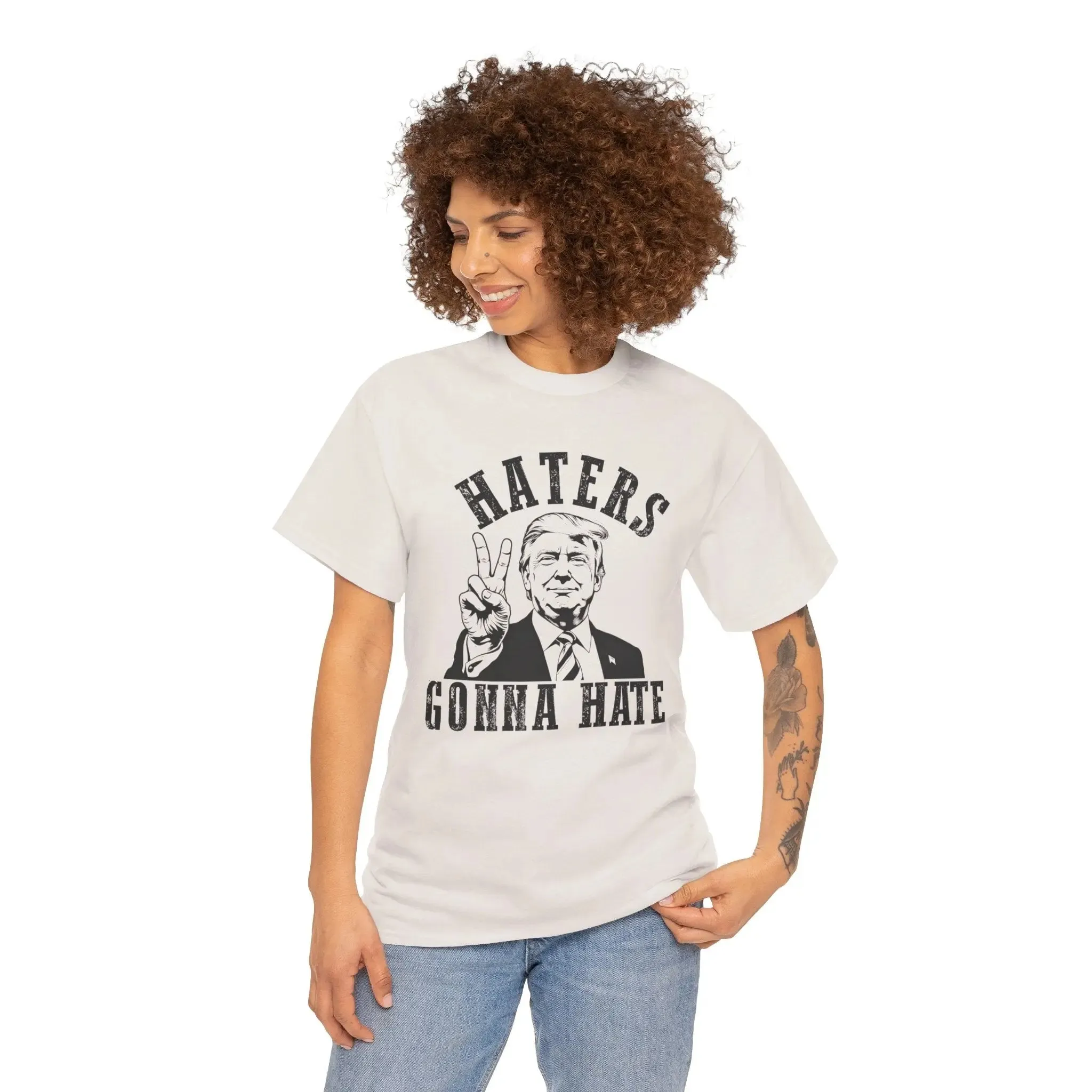 Haters Gonna Hate Unisex Cotton T-shirt