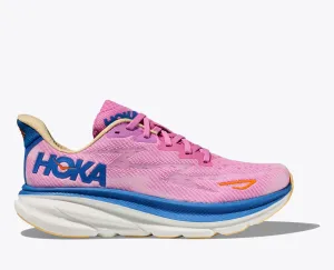 Hoka Womens Clifton 9 Wide- Cyclamen/ Sweet Lilac (1132211-CSLC)