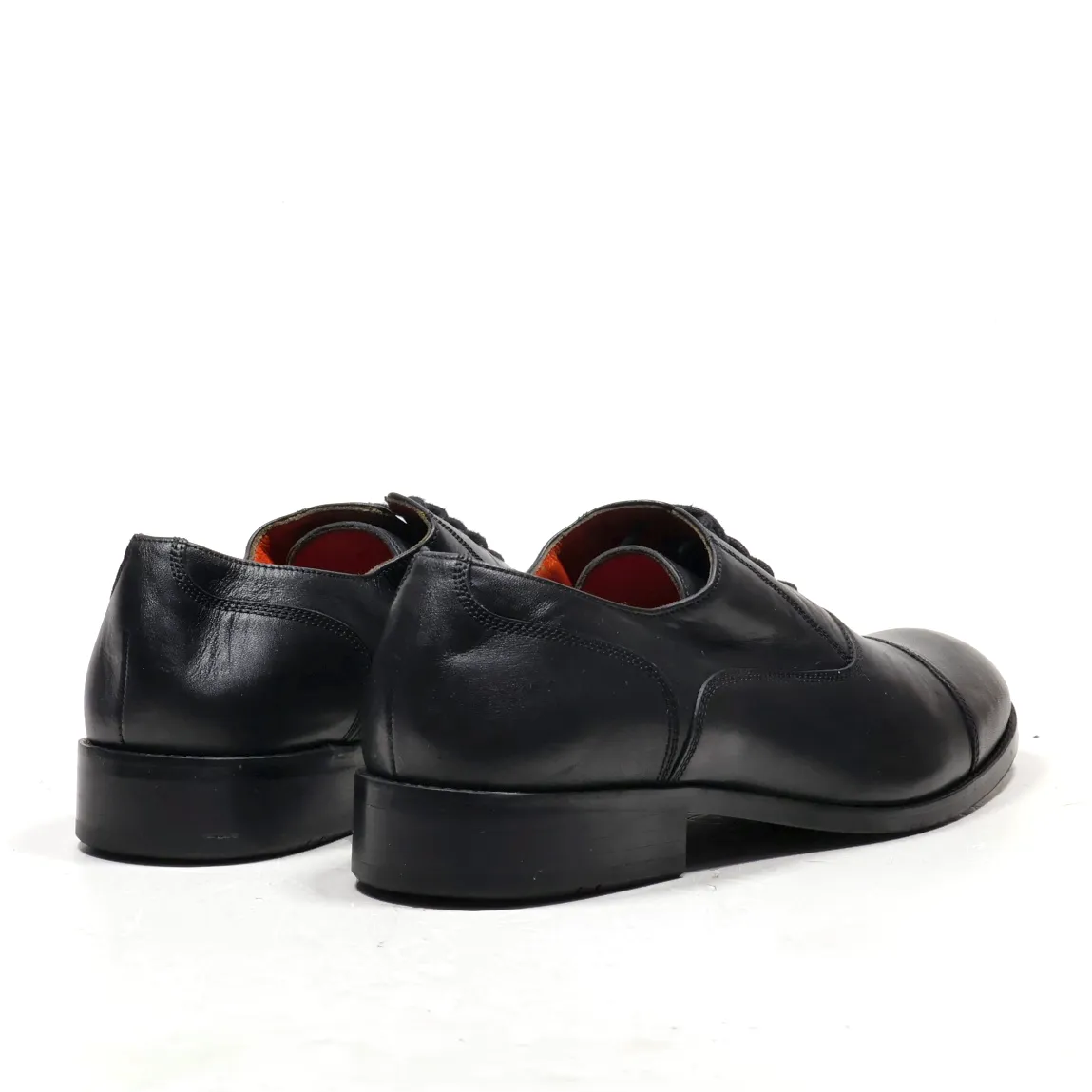 Interview Formal Lace Ups Leather Black Colour For Men
