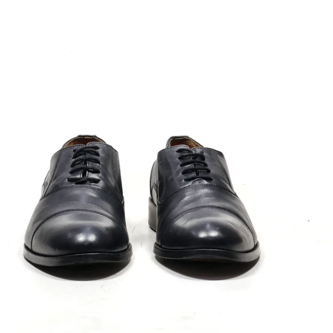 Interview Formal Lace Ups Leather Black Colour For Men